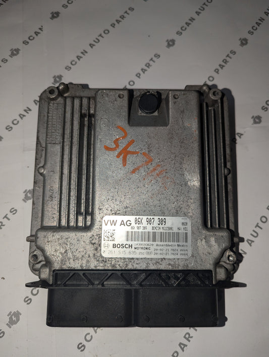 Used VW Bosch MG1CS001/ECU 0261S15635/06K907309/06K907309