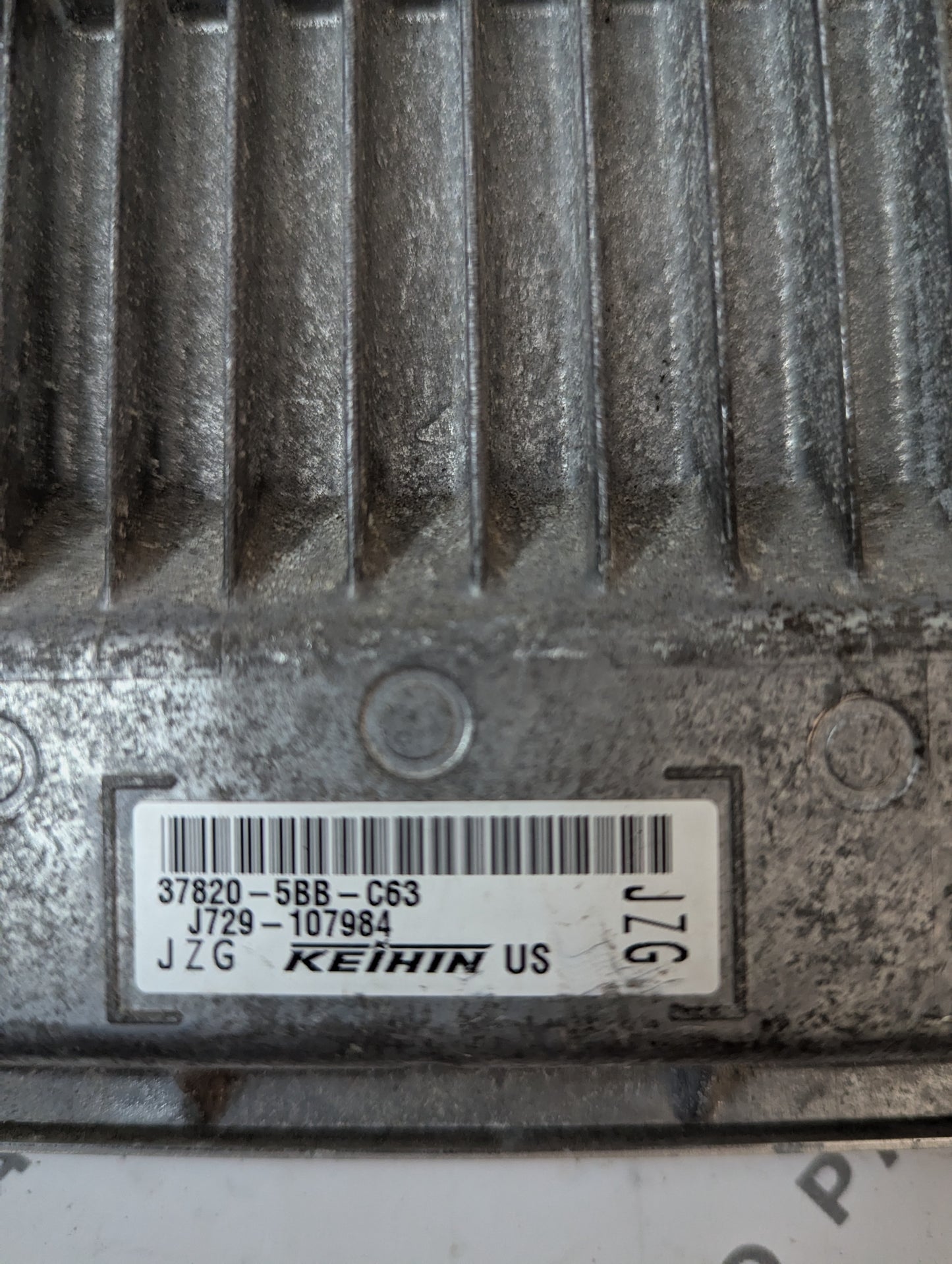 Used 2019 CIVIC KEIHIN 37820-5BB-C63 / 378205BBC63 ECU J729-107984