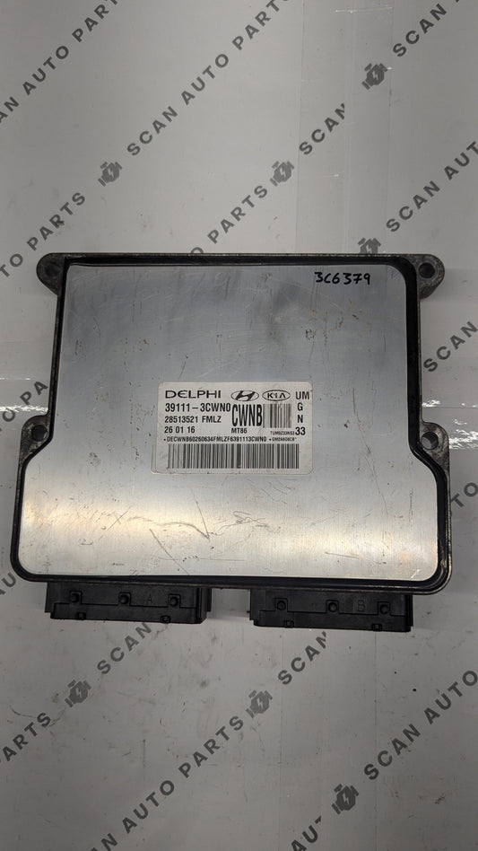 Used KIA Delphi 39111-3CWN0 ECU 28513521