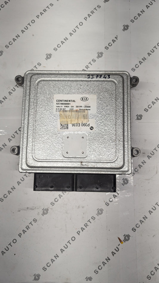 Used KIA Continental SIM2K-259 ECU 39199-2E036/391992E036