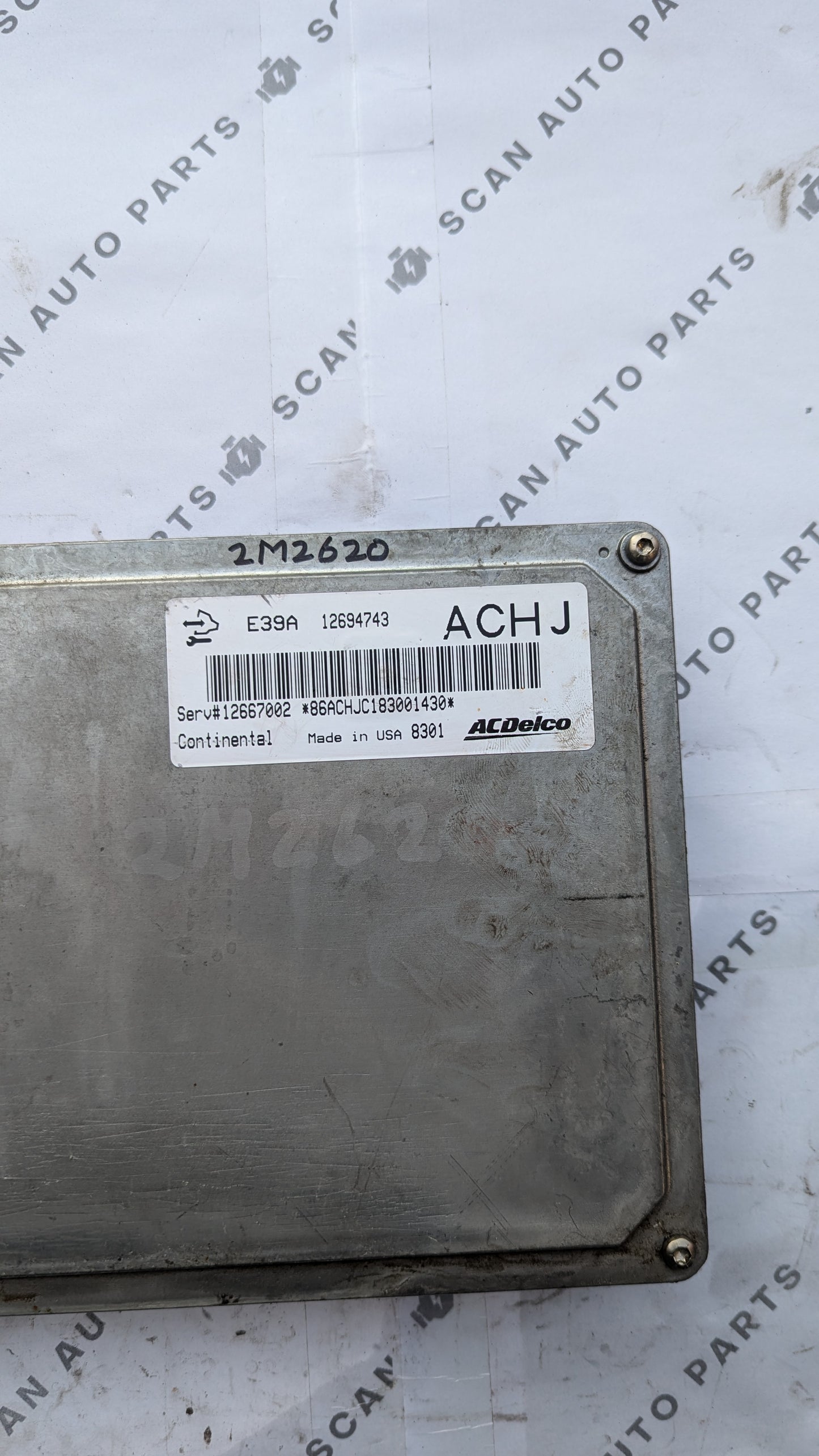 Used 2019 Cadillac 3.6L ACDelco E39A ECU 12694743 / 12667002