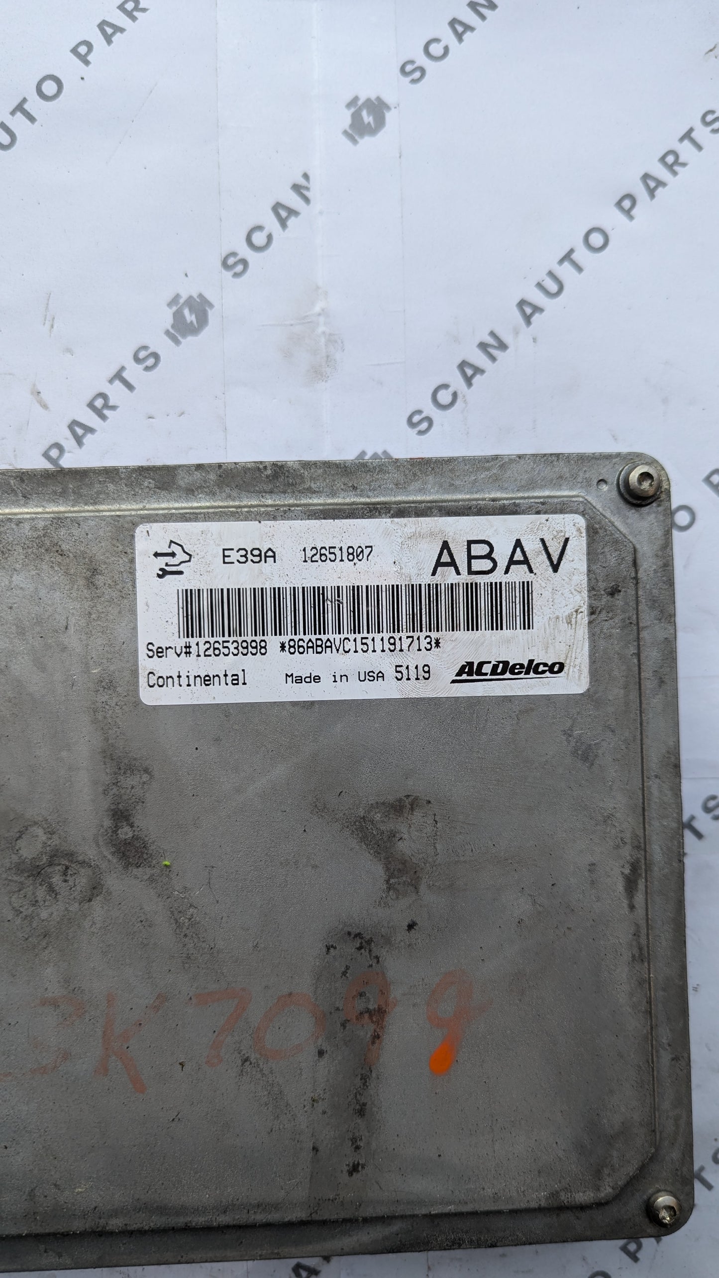 Used 2013-2016 Chevrolet Equinox ACDelco E39A ECU 12651807 / 12653998