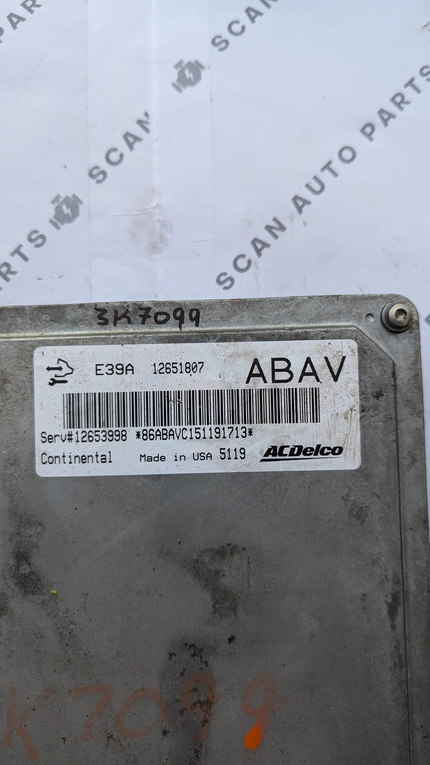 Used 2013-2016 Chevrolet Equinox ACDelco E39A ECU 12651807 / 12653998