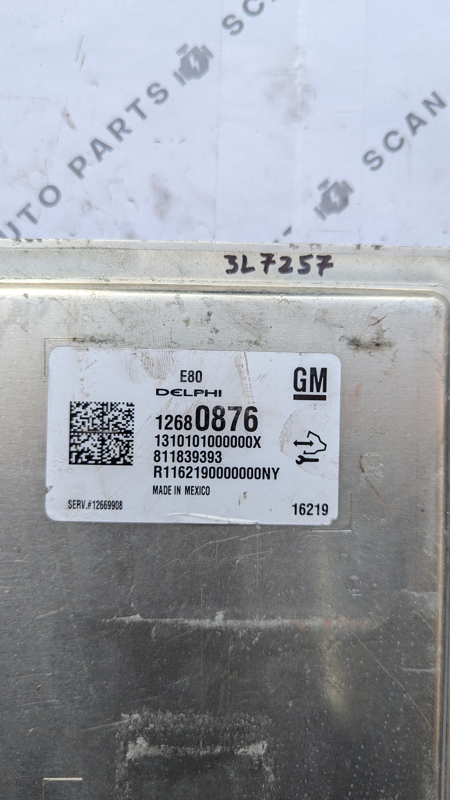 Used 2017 Chevrolet Malibu Delphi GM E80 ECU 12680876 / 12669908