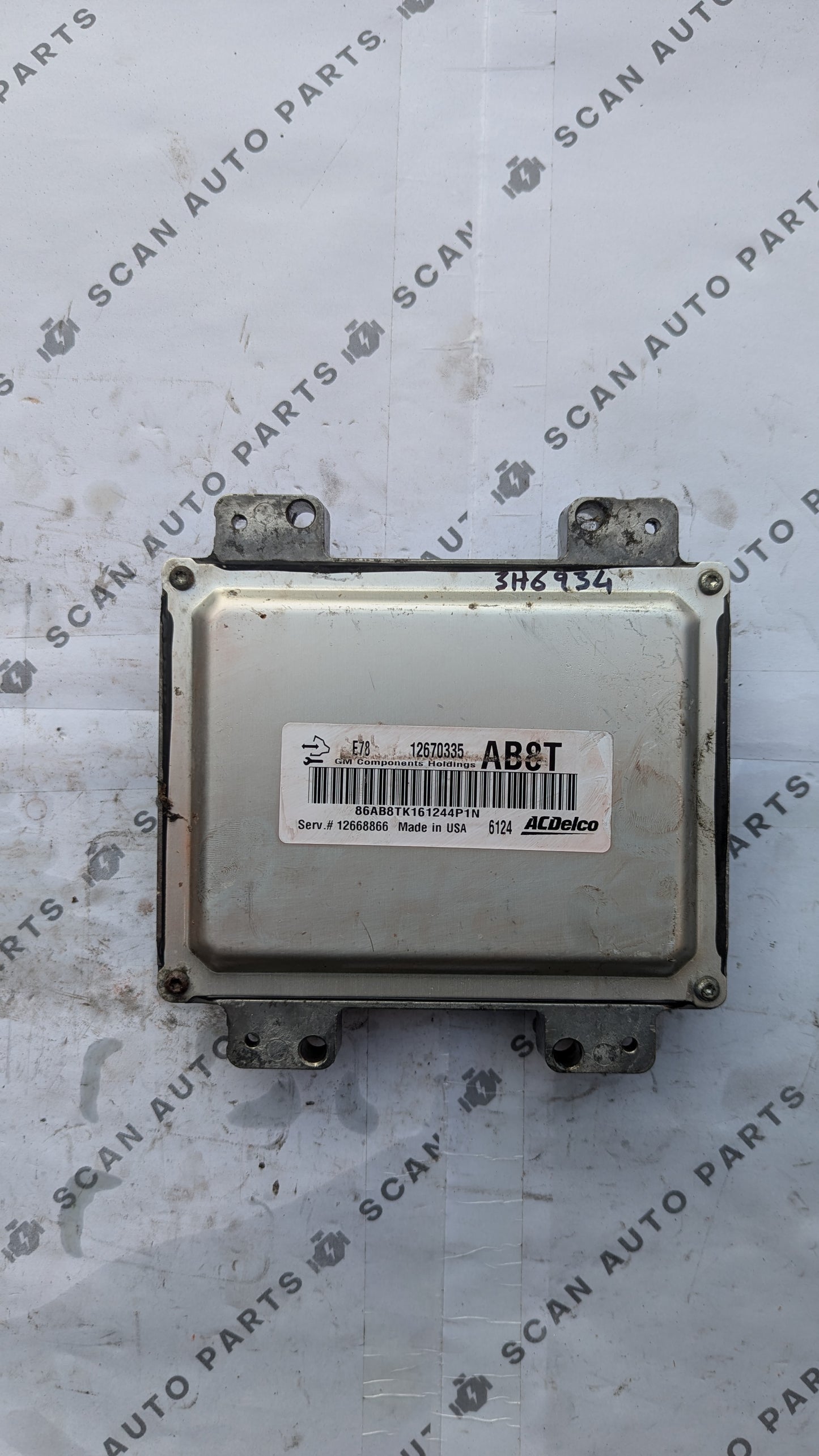 Used 2013-2016 Chevrolet ACDelco E78 ECU 12670335 / 12668866