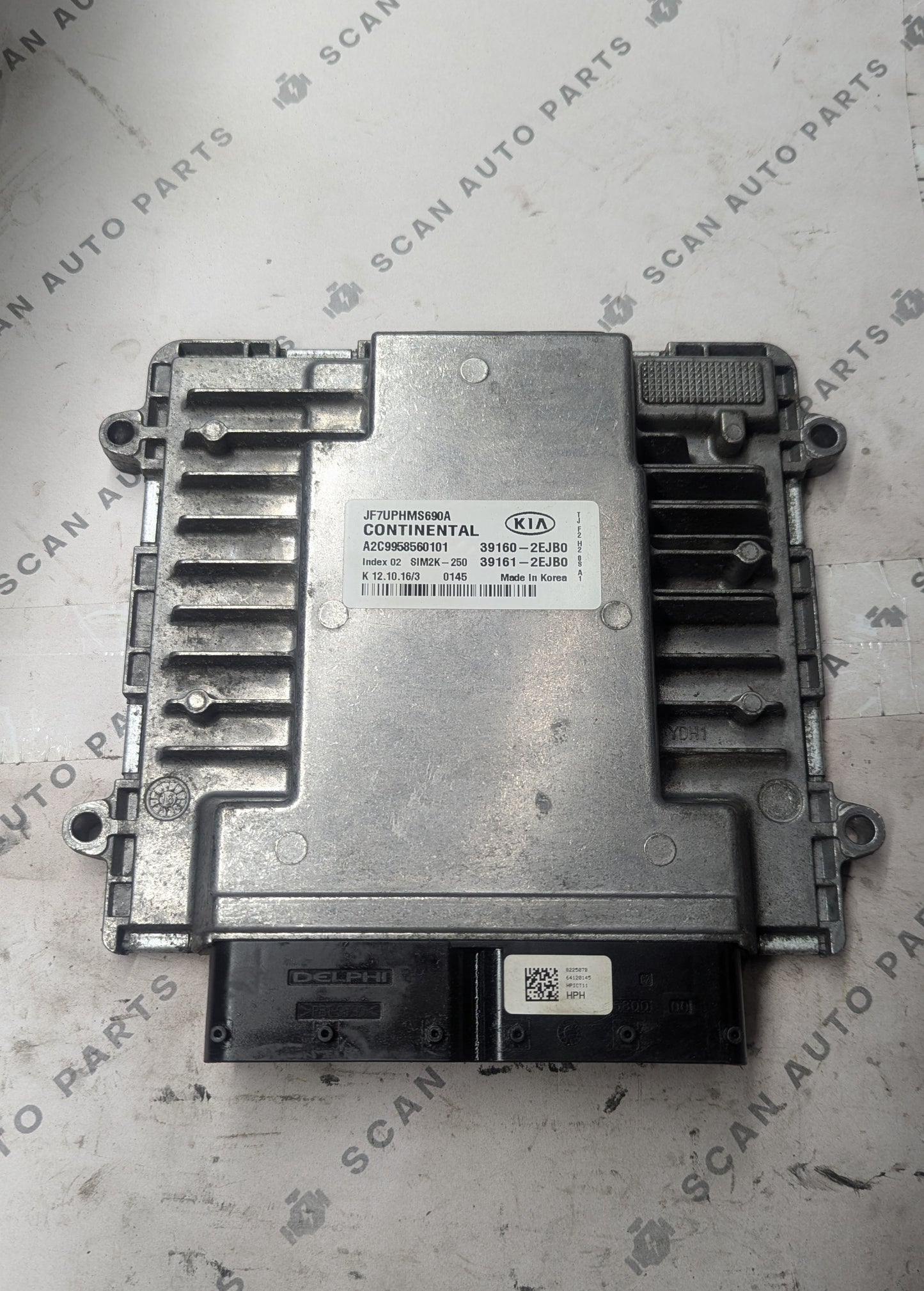Used 2017 KIA Optima Continental SIM2K-250 ECU 39160-2EJB0 / A2C9958560101