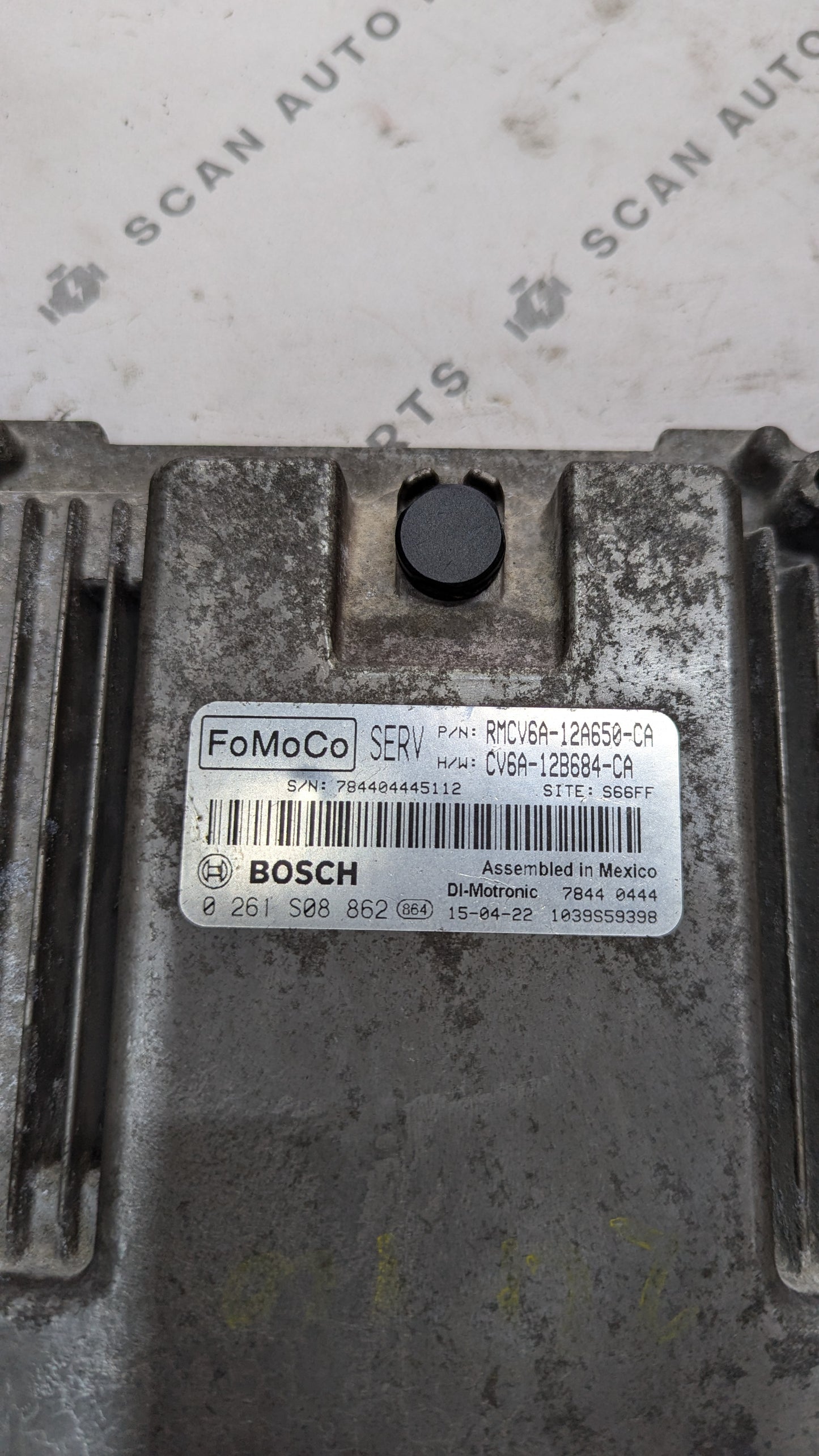 Used 2013 Ford Escape FoMoCo RMCV6A-12A650-CA ECU 0261S08862