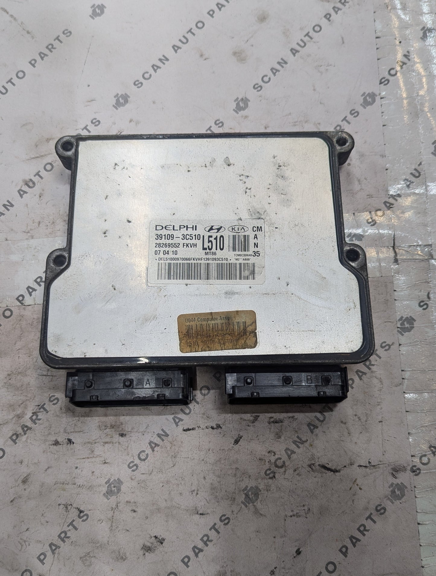 Used 2010 Hyundai Santa Fe Delphi 39109-3C510 ECU 28269552