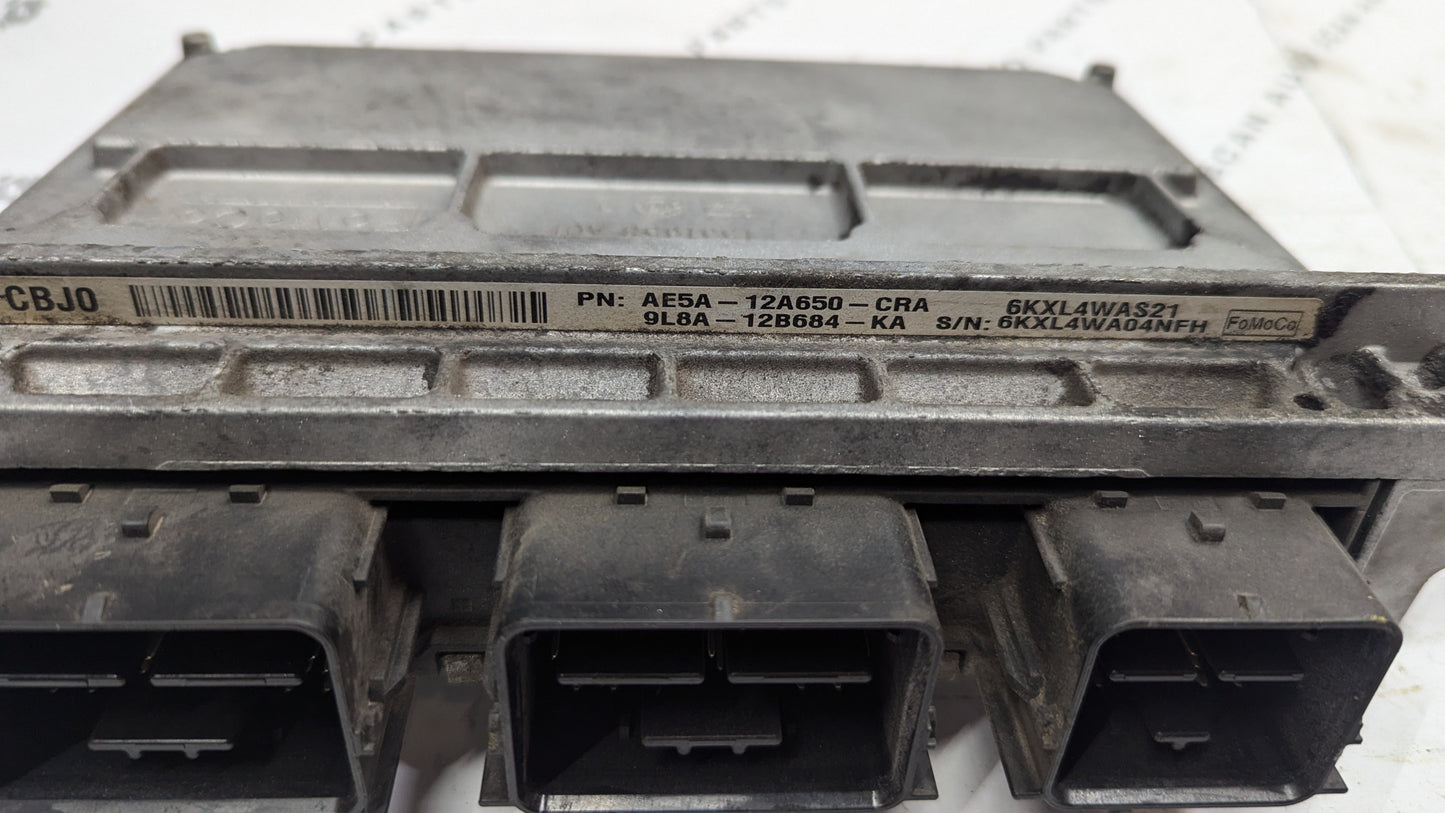 Used 2010 FORD FUSION FoMoCo AE5A-12A650-CRA ECU 6KXL4WAS21 / 9L8A-12B684-KA