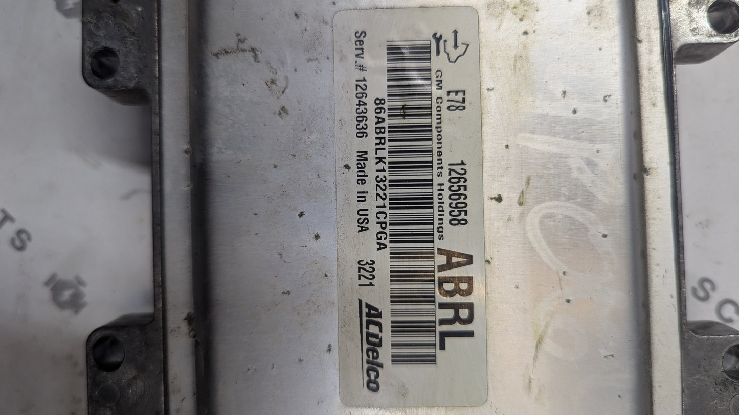 Used 2014 Buick Encore ACDelco E78 12656958 ECU 12643636