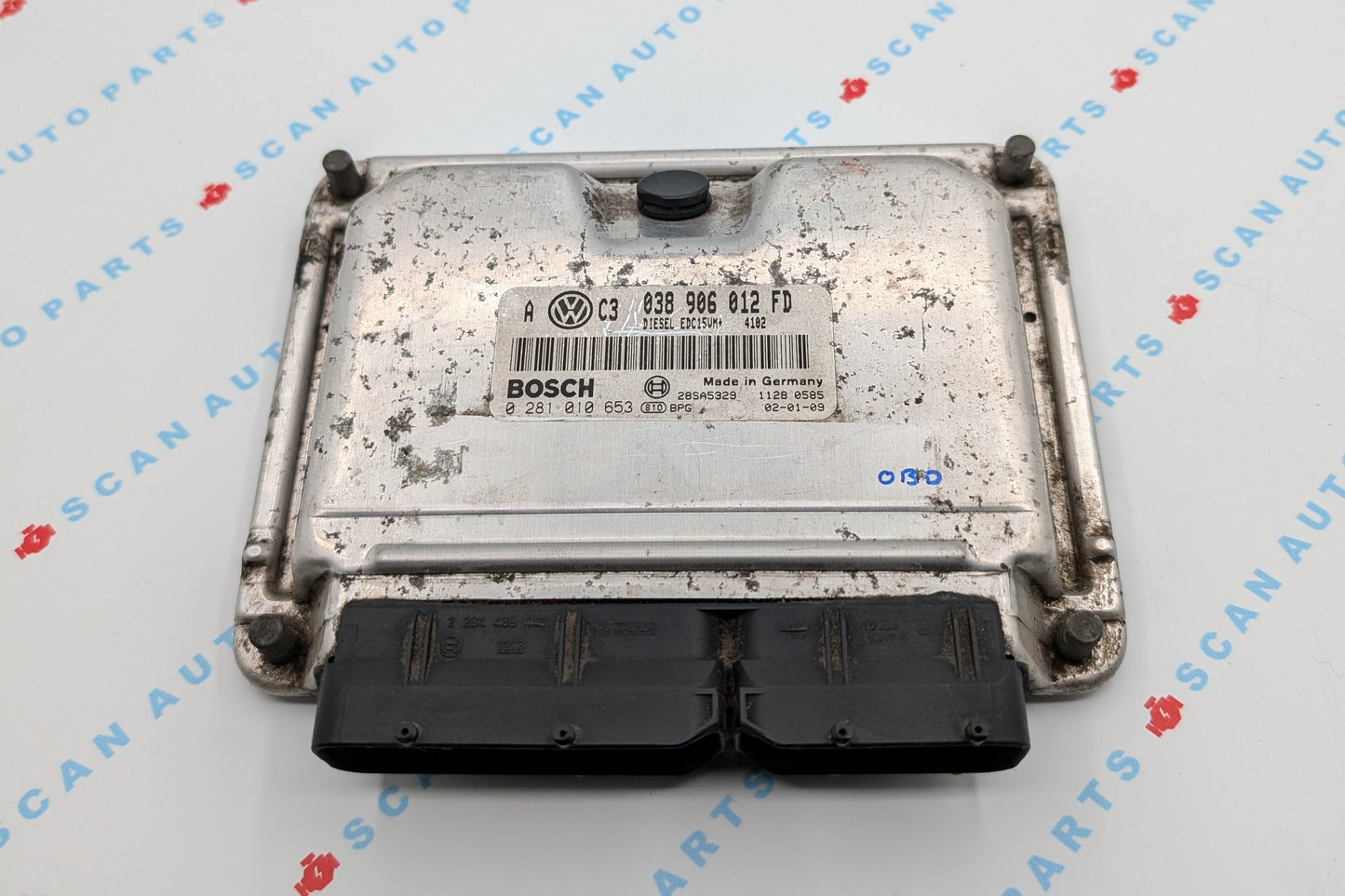 Used 2010 Ford Fusion Bosch 038906012FD / EDC15VM+ ECU 0281010653