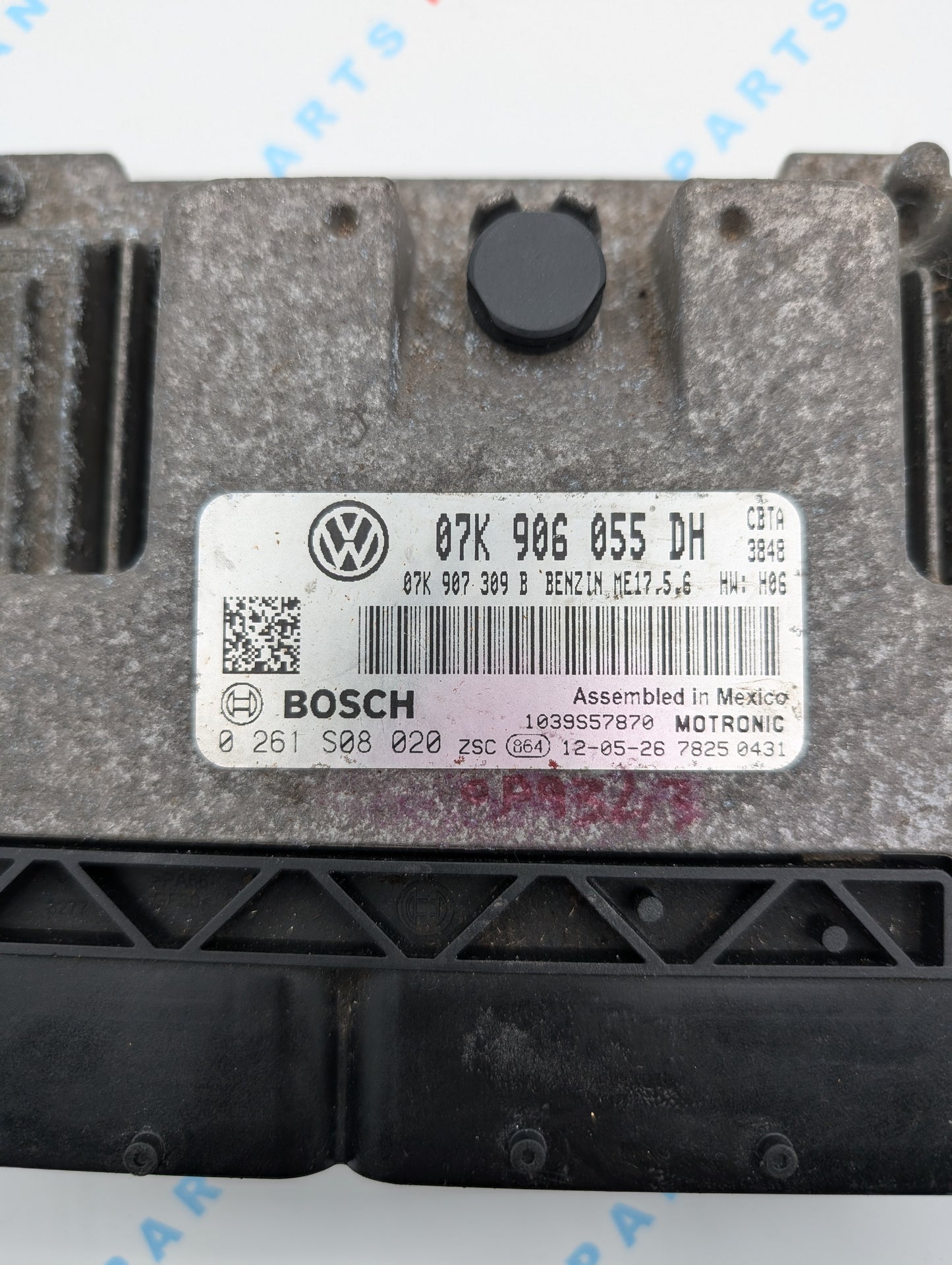Used 2013 Volkswagen Golf Bosch 07K906055DH / ME17.5.6 ECU 0261S08020