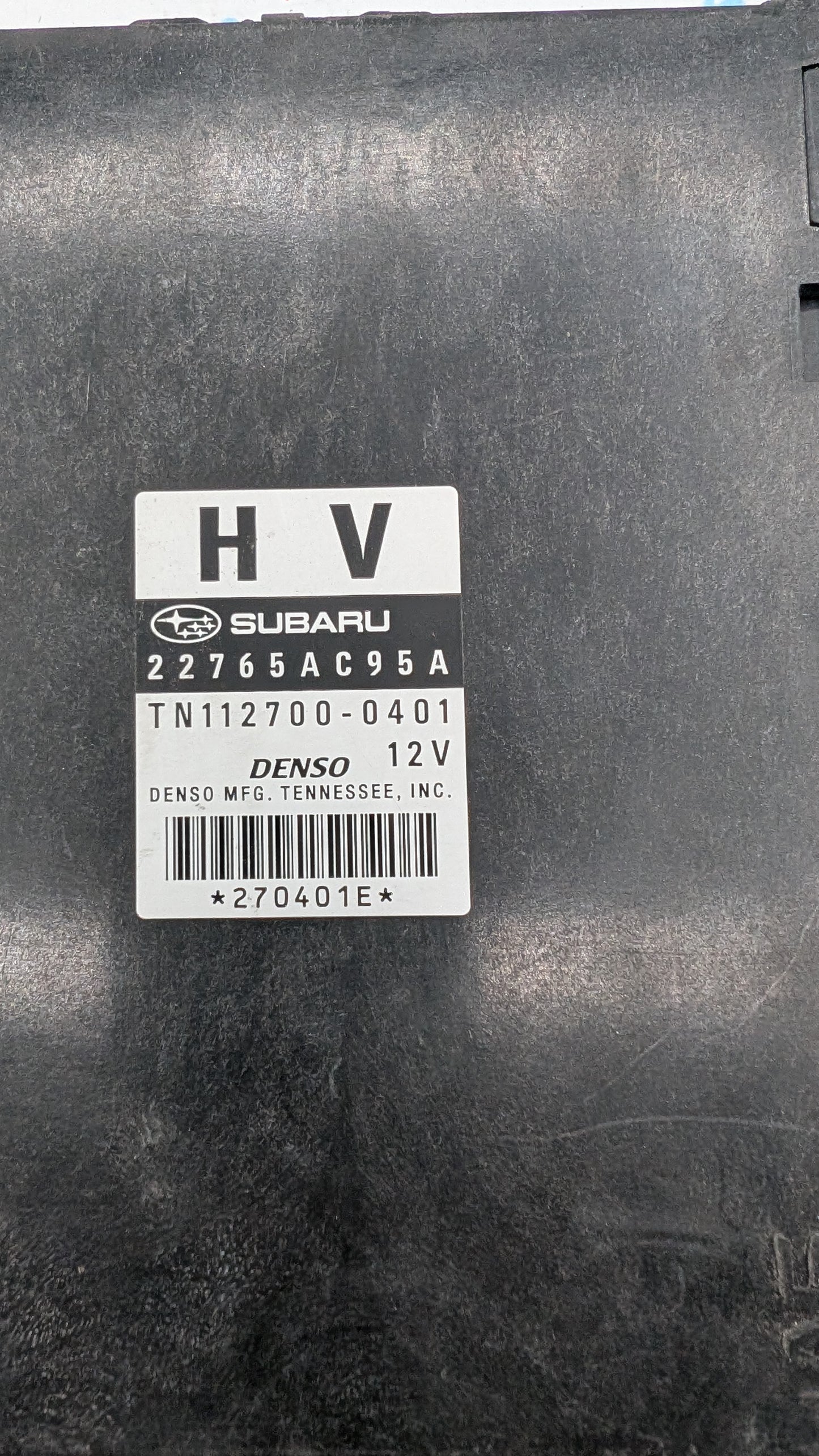 Used 2011 Subaru Outback DENSO 22765AC95A ECU TN112700-0401