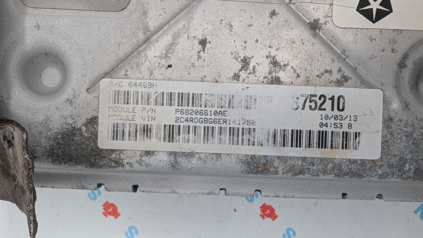 Used 2014 Dodge Grand Caravan Continental P05150778AB ECU P68206610AE