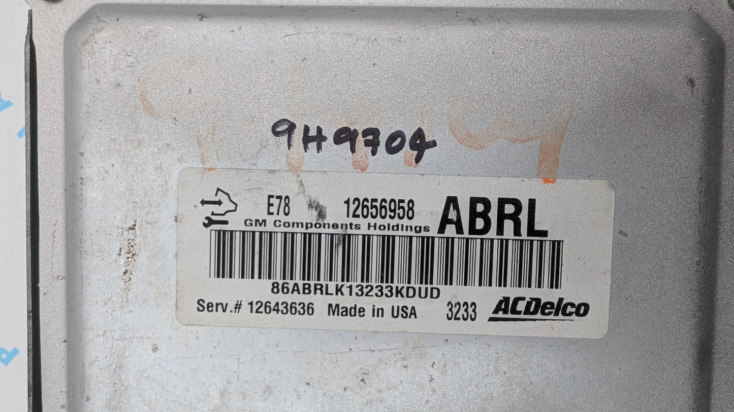 Used 2014 Buick Encore ACDelco E78 12656958 ECU 12643636