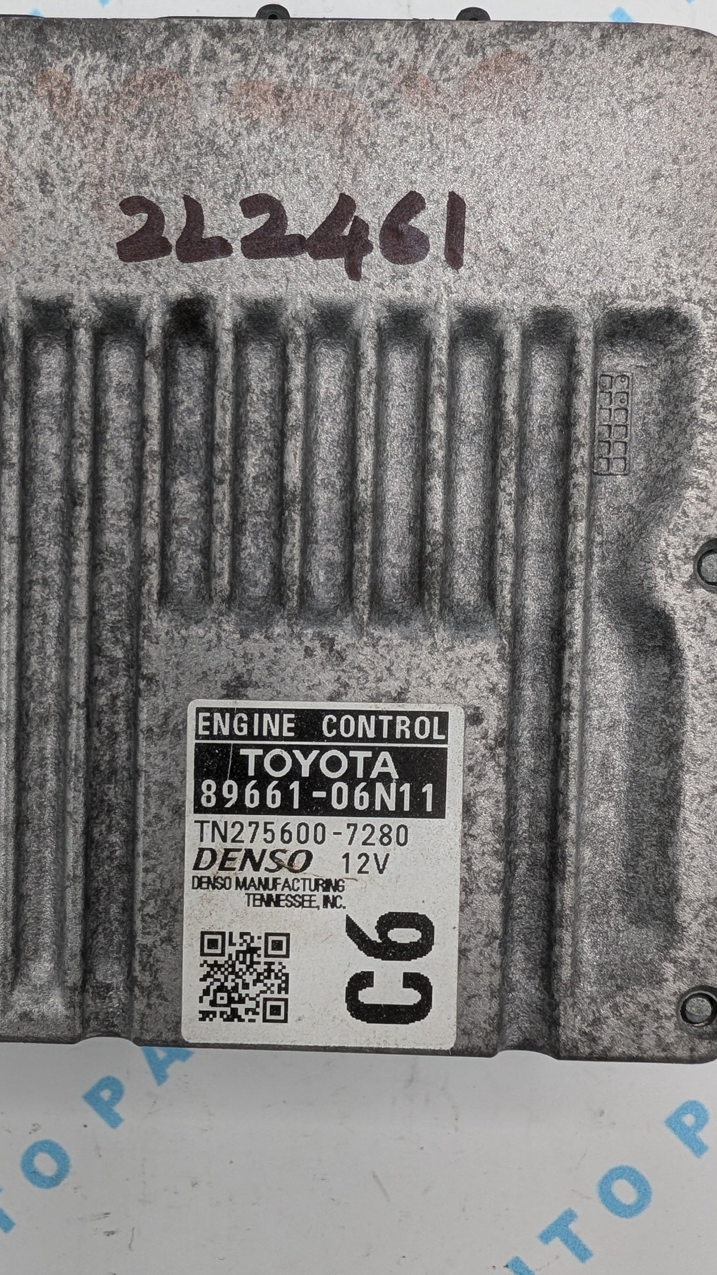 Used 2017 Toyota Camry DENSO 89661-06N11 ECU TN275600-7280
