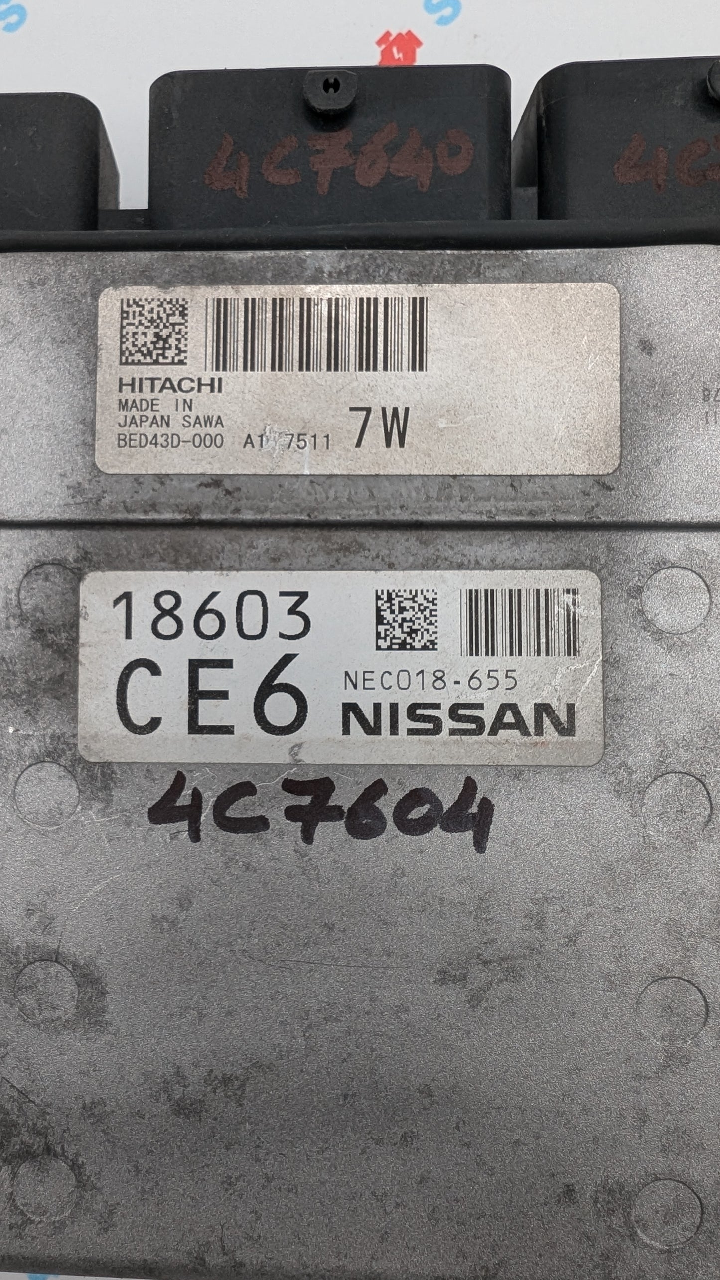Used 2017 Nissan Qashqai Hitachi BED43D-000 A1 ECU NEC018-655