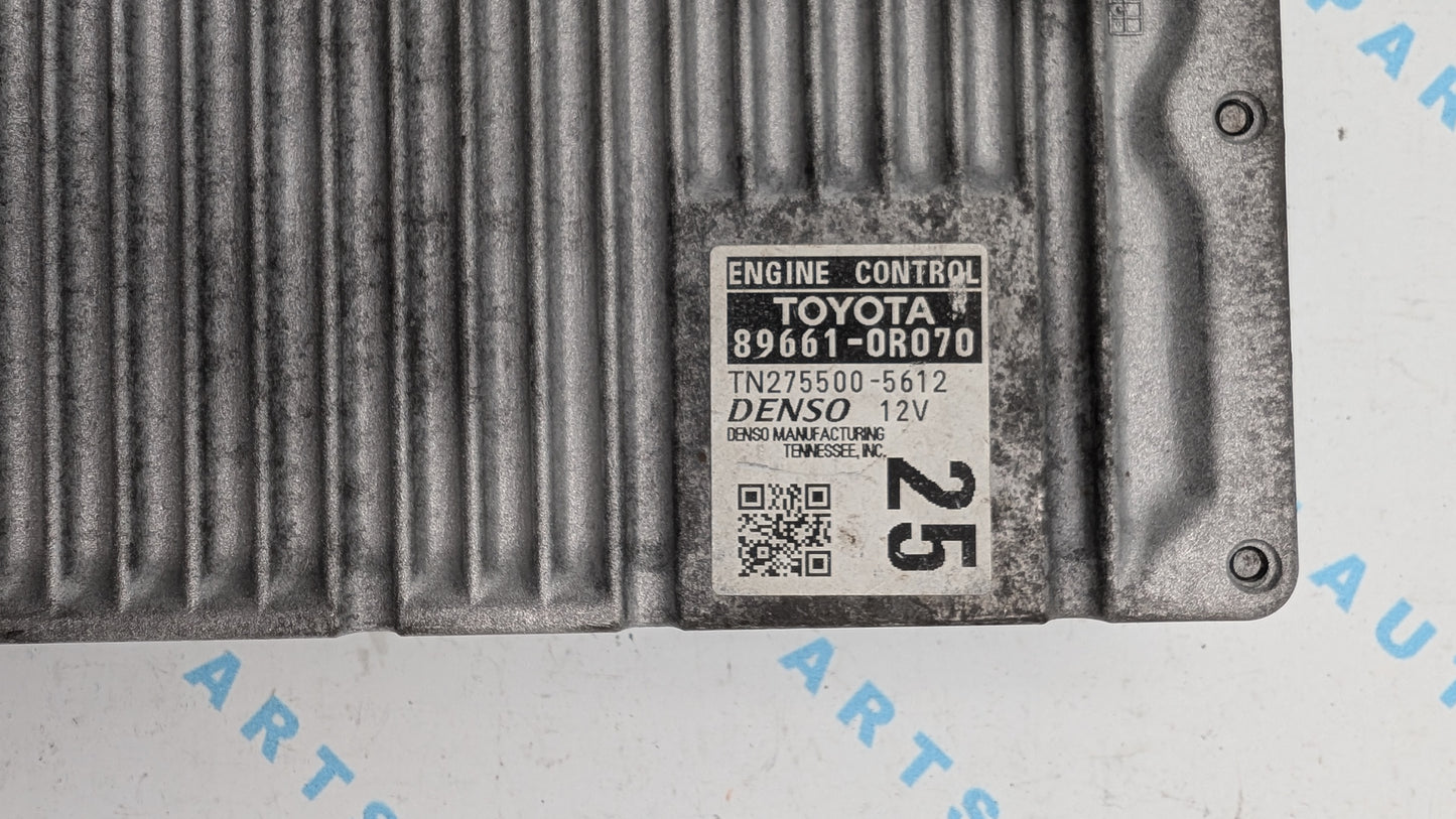 Used 2013 Toyota RAV4 DENSO 896610R070 ECU TN275500-5612