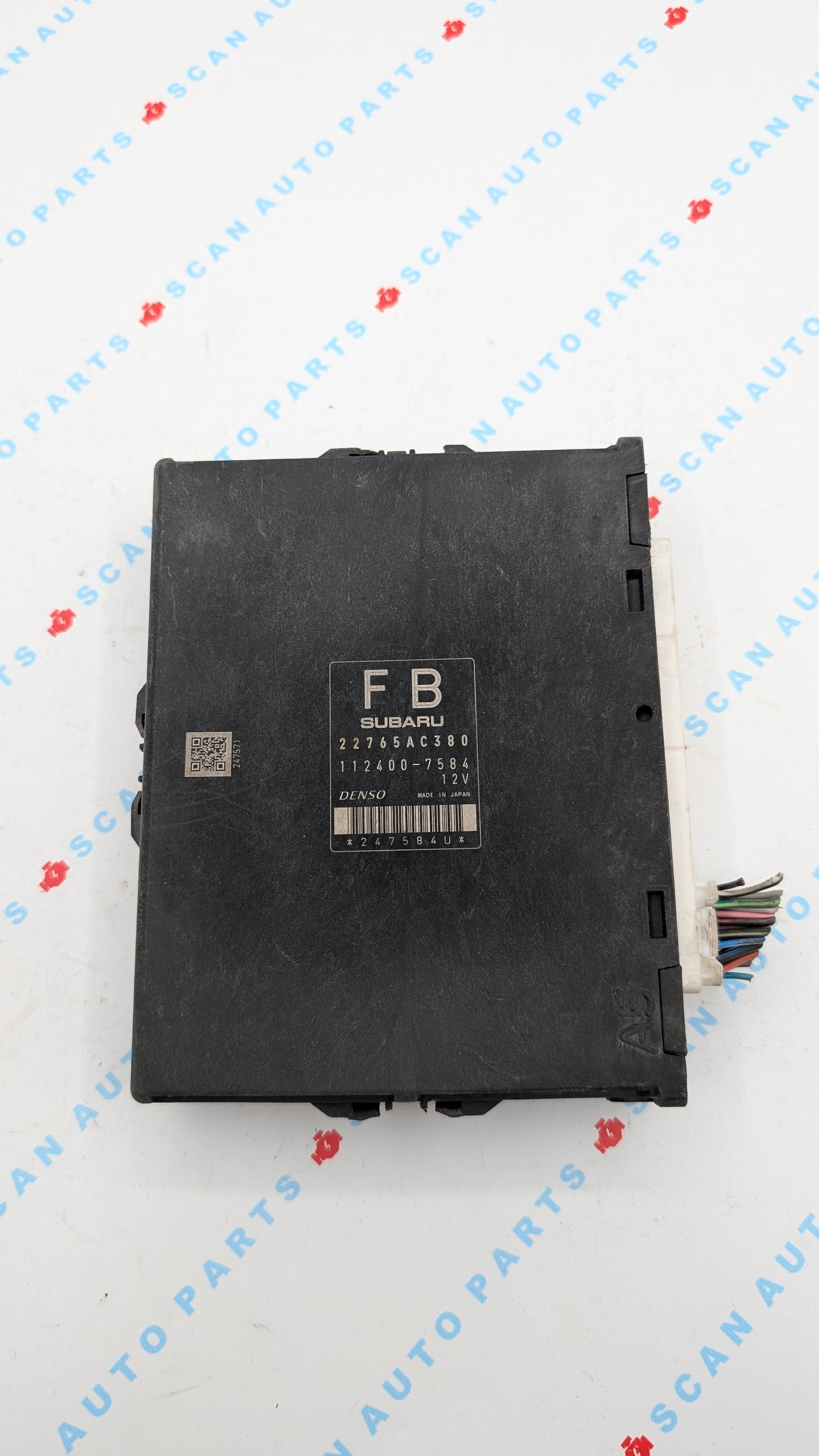 Used 2012 Subaru Impreza DENSO 22765AC380 ECU 112400-7584