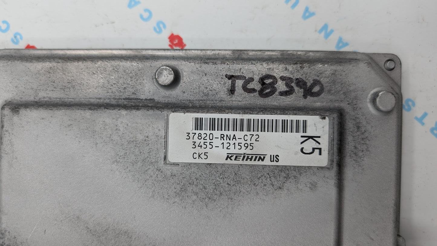 Used 2009 Honda Civic KEIHIN 37820RNAC72 ECU 37820-RNA-C72