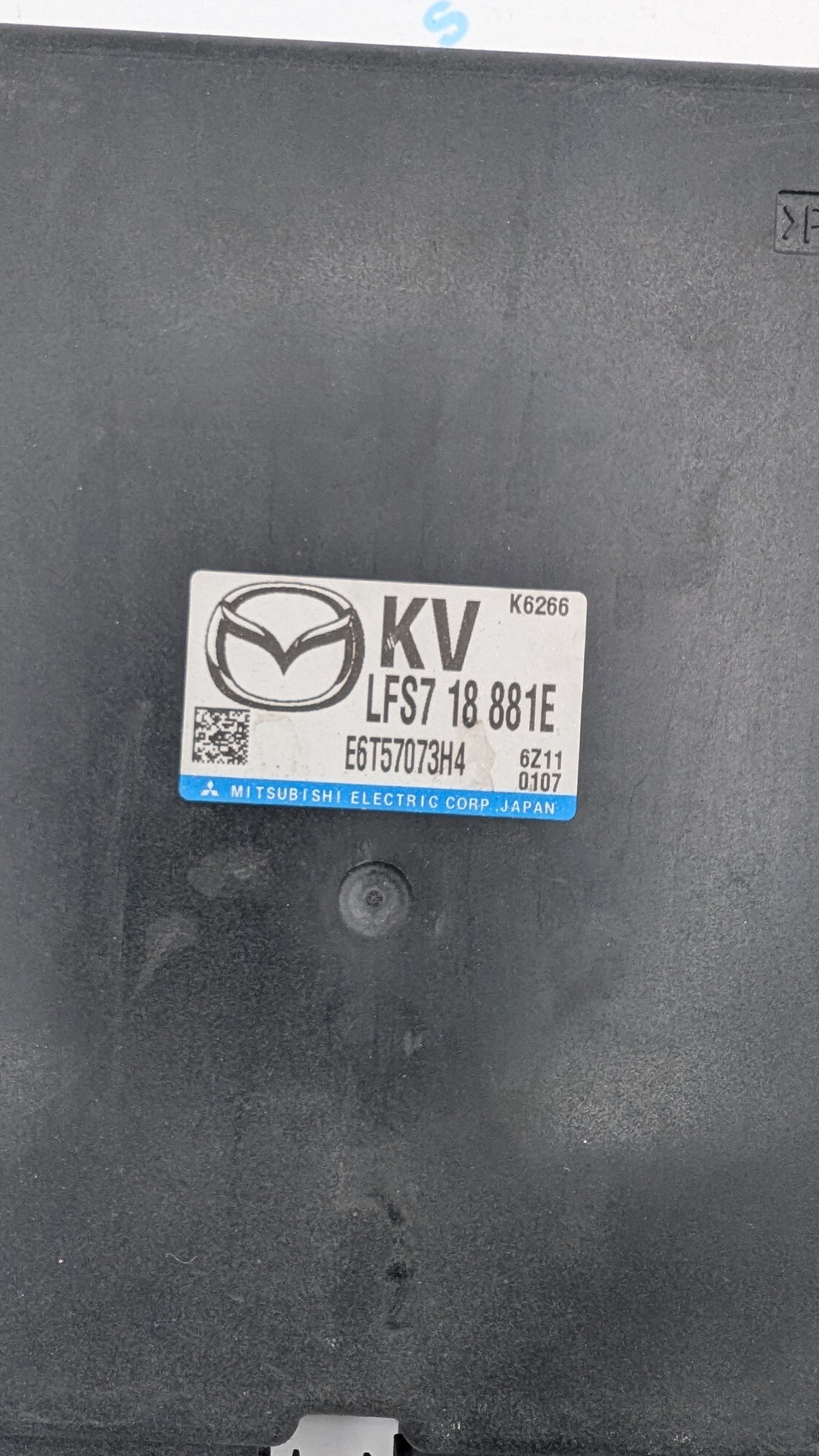 Used 2007 Mazda 3 Mitsubishi LFS718881E ECU E6T57073H4