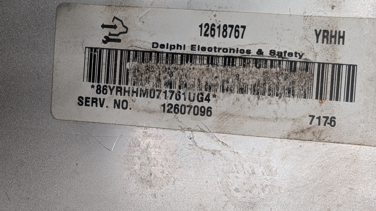 Used 2008 Buick Enclave Delphi 12618767 ECU 12607096