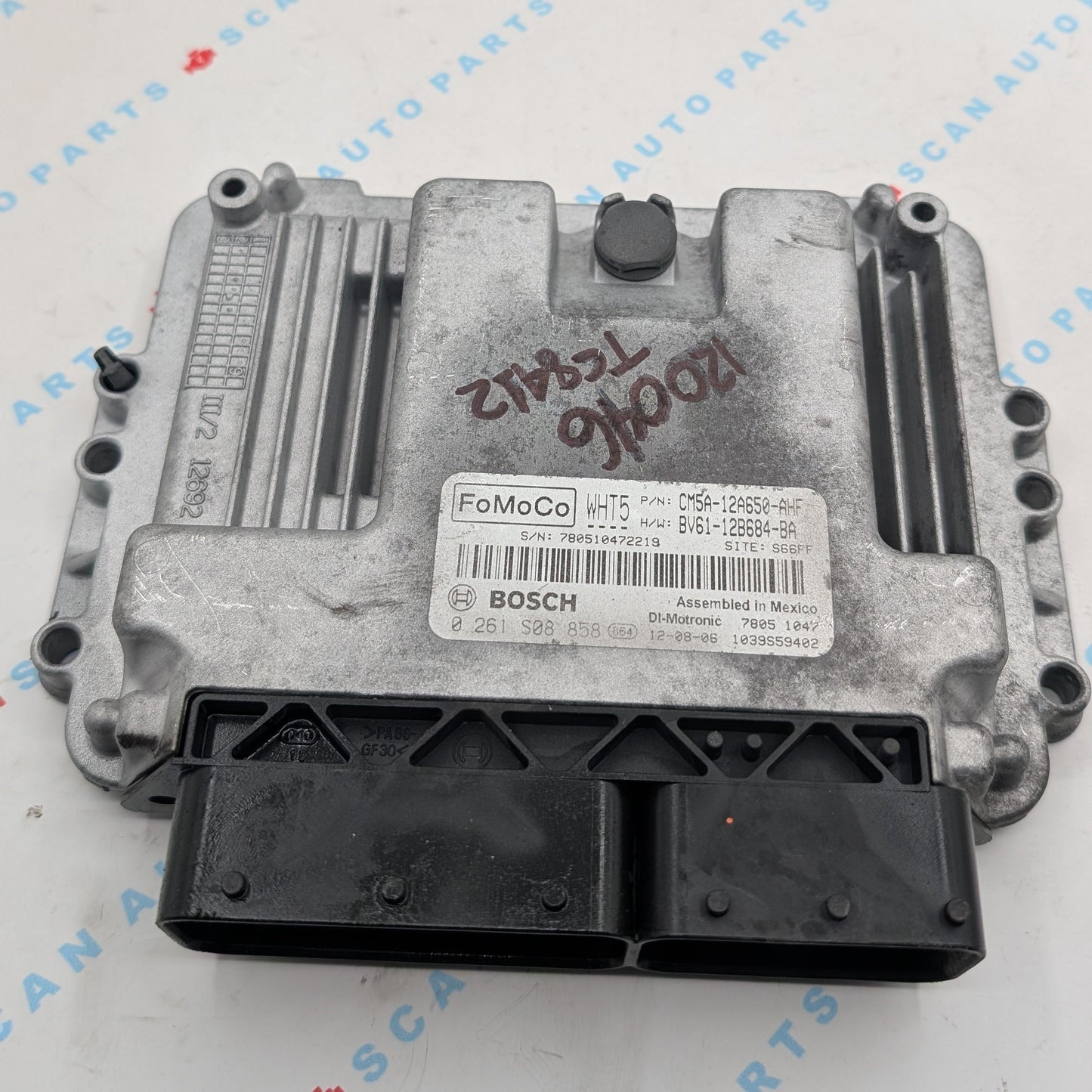 Used 2013 Ford Focus Bosch CM5A-12A650-AHF ECU 0261S08858