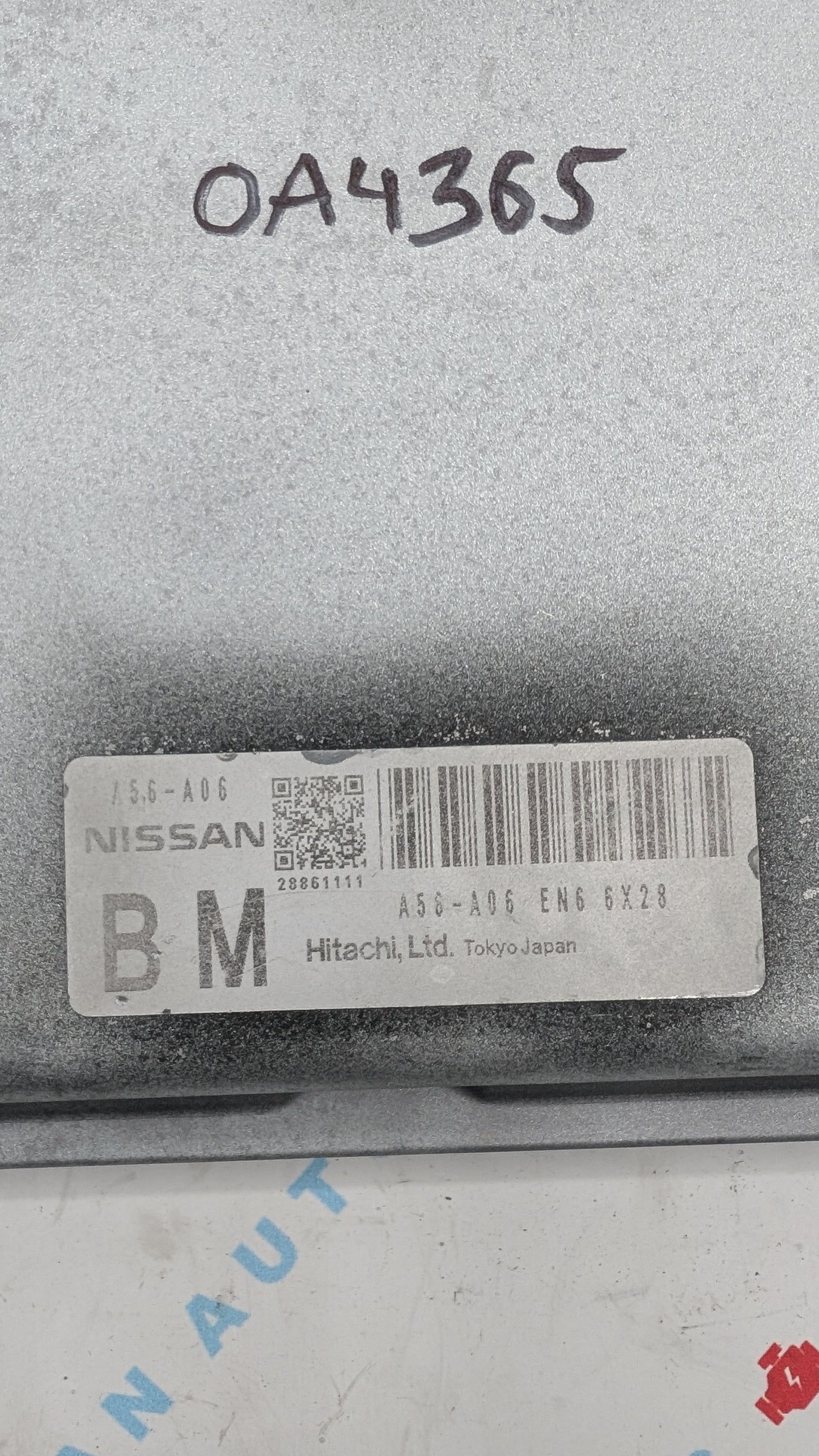 Used 2007 Nissan Altima Hitachi ECU A56-A06 EN6 6X28