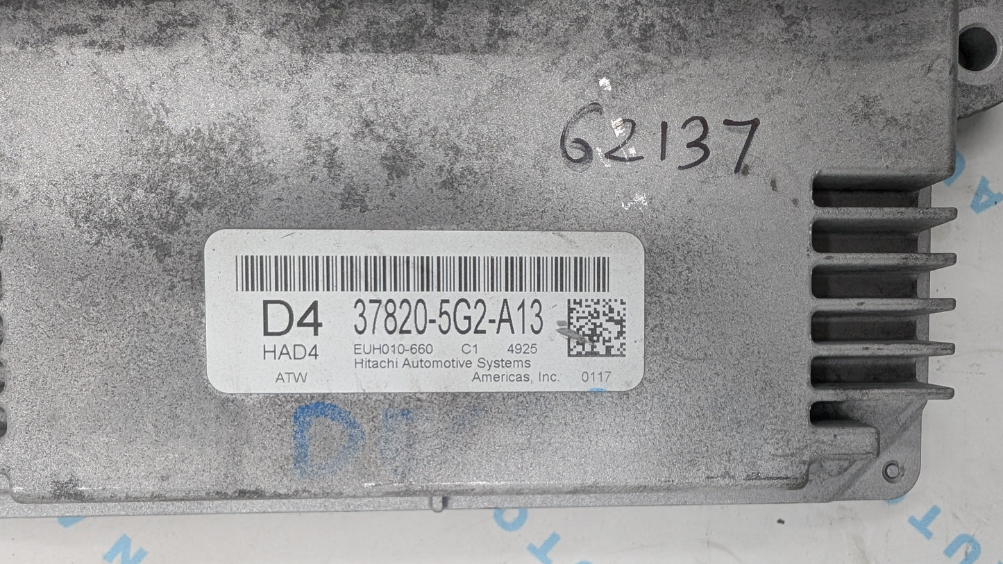 Used 2015 Honda Accord Hitachi ECU 37820-5G2-A13