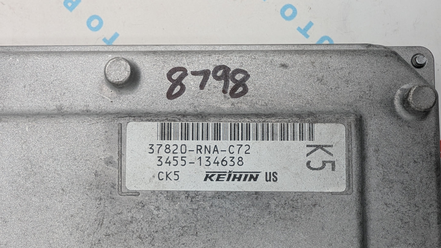 Used 2009 HONDA CIVIC KEIHIN 37820RNAC72 ECU 37820-RNA-C72