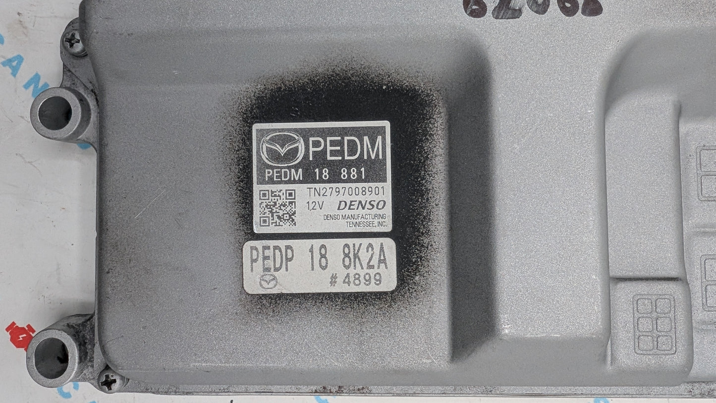 Used 2014 Mazda 3 DENSO PEDM18881 ECU TN2797008901