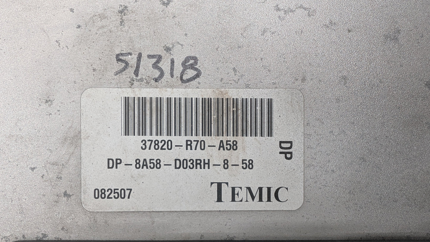 Used 2008 Honda Accord KEIHIN ECU 37820-R70-A58