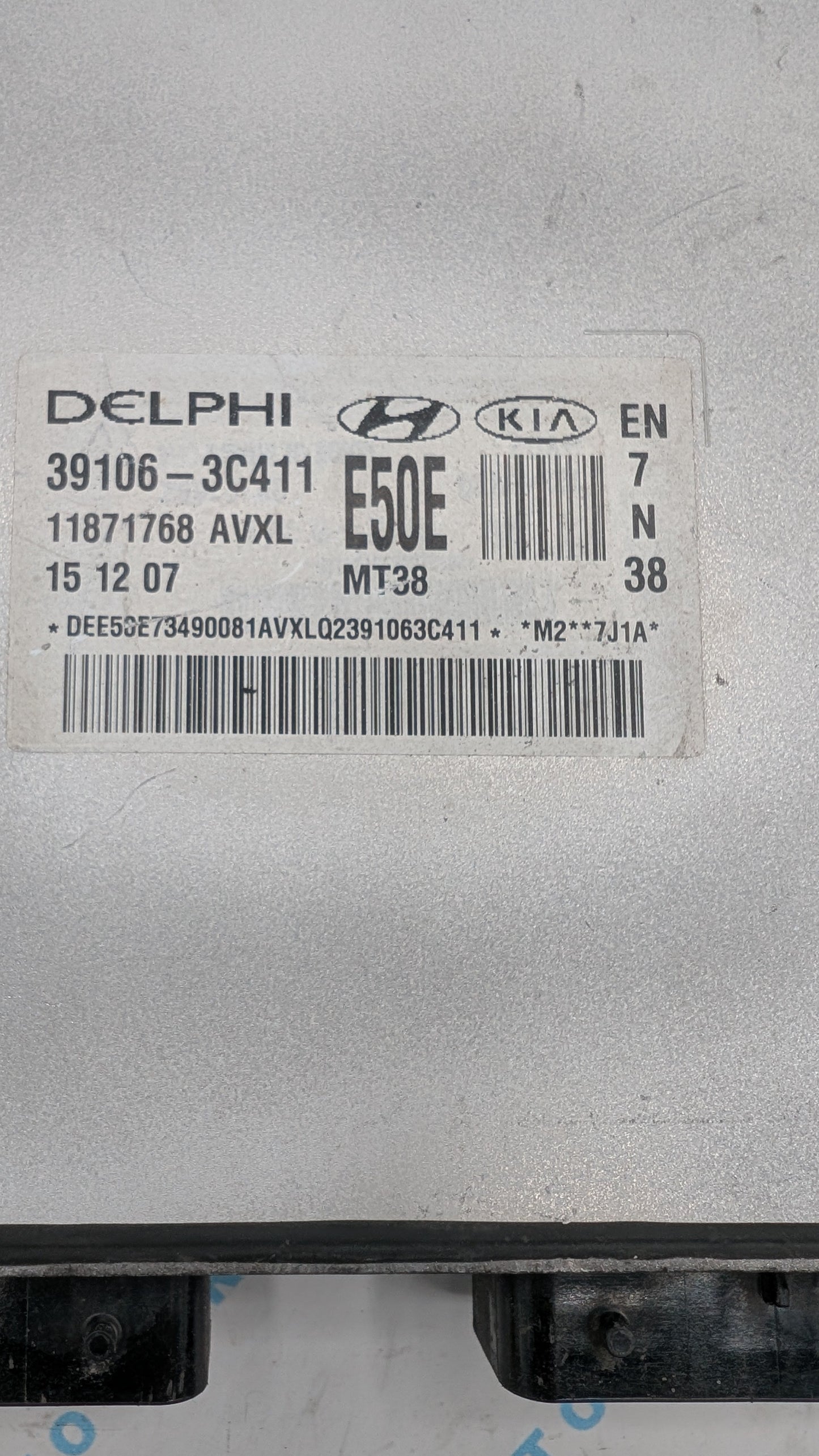 Used 2008 Hyundai Veracruz Delphi 39106-3C411 ECU E50E MT38