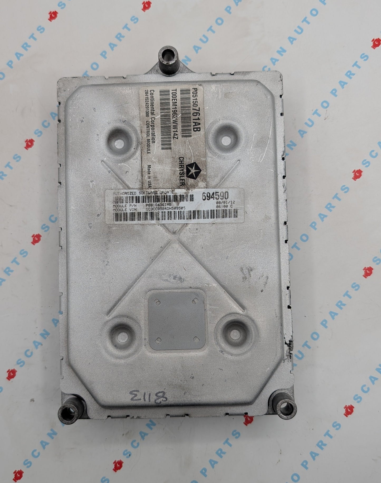 Used 2013 Chrysler 200 Continental P05150761AB ECU P68164361AB