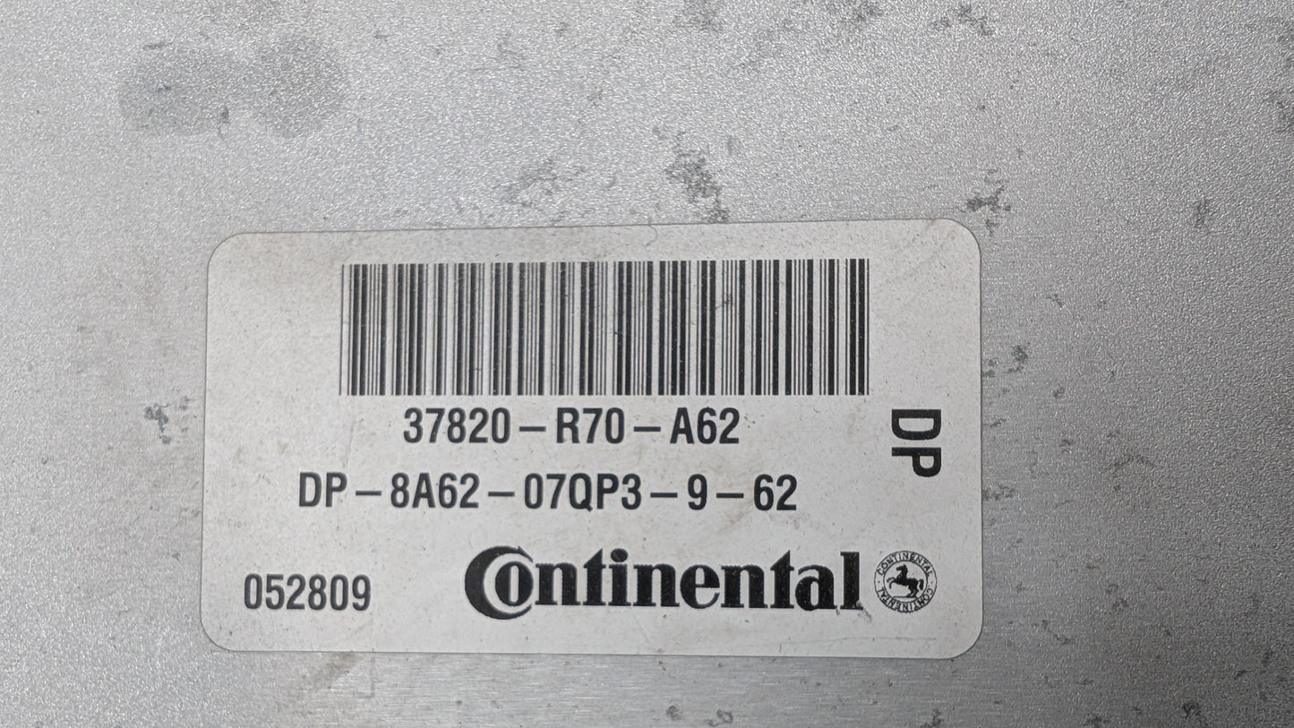 Used 2009 Honda Accord Continental 37820R70A62 ECU 37820-R70-A62