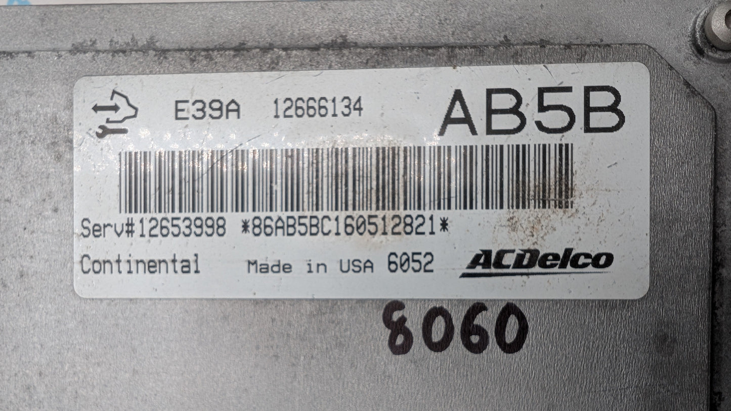 Used 2016 Cadillac XTS ACDelco E39A 12666134 ECU 12653998