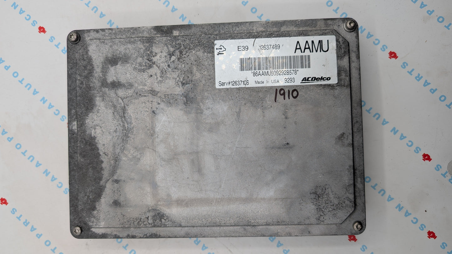 Used 2010 Chevrolet Equinox ACDelco E39 12637489 ECU 12637106