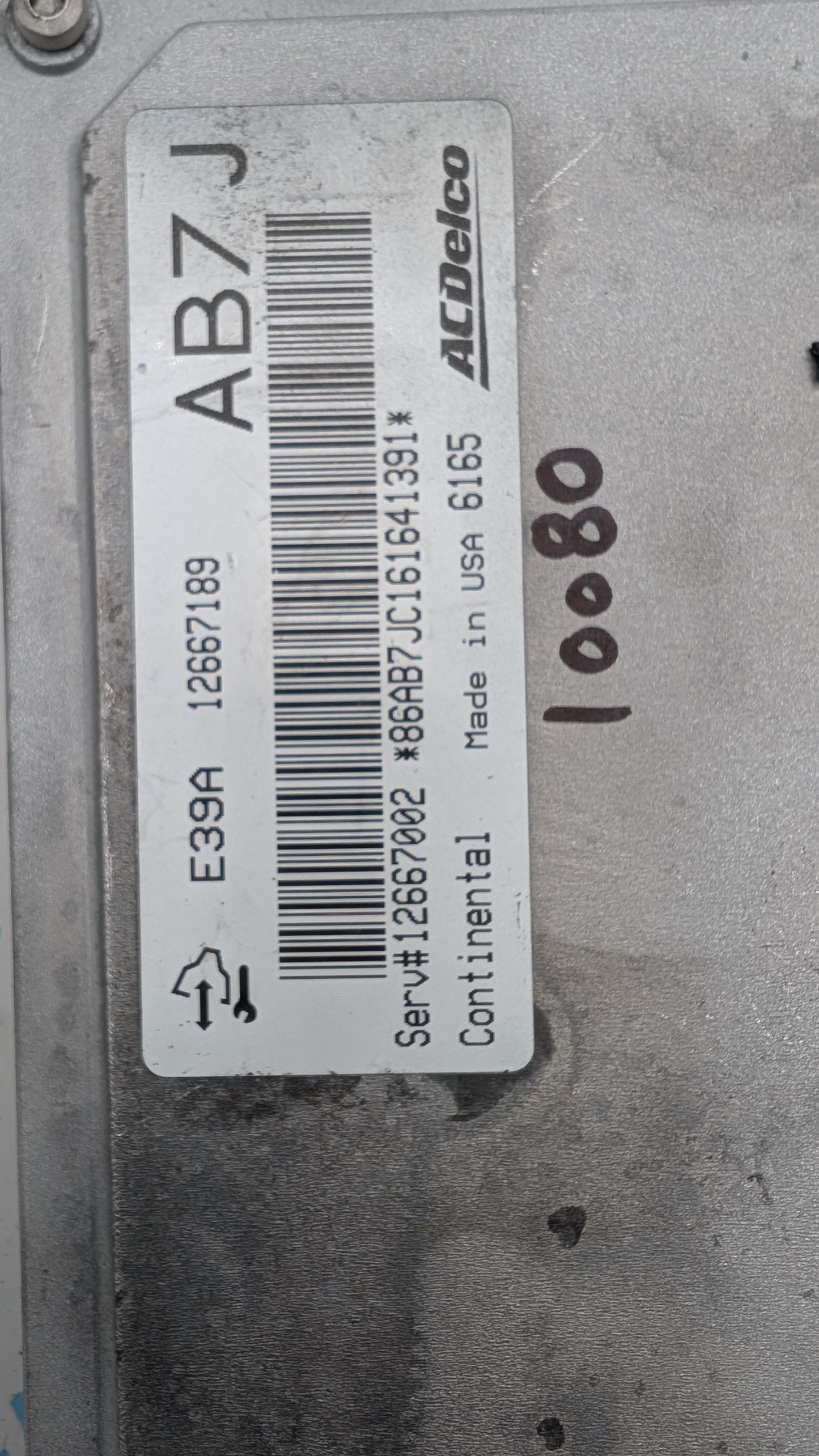 Used 2017 Chevrolet Equinox ACDelco E39A 12667189 ECU 12667002