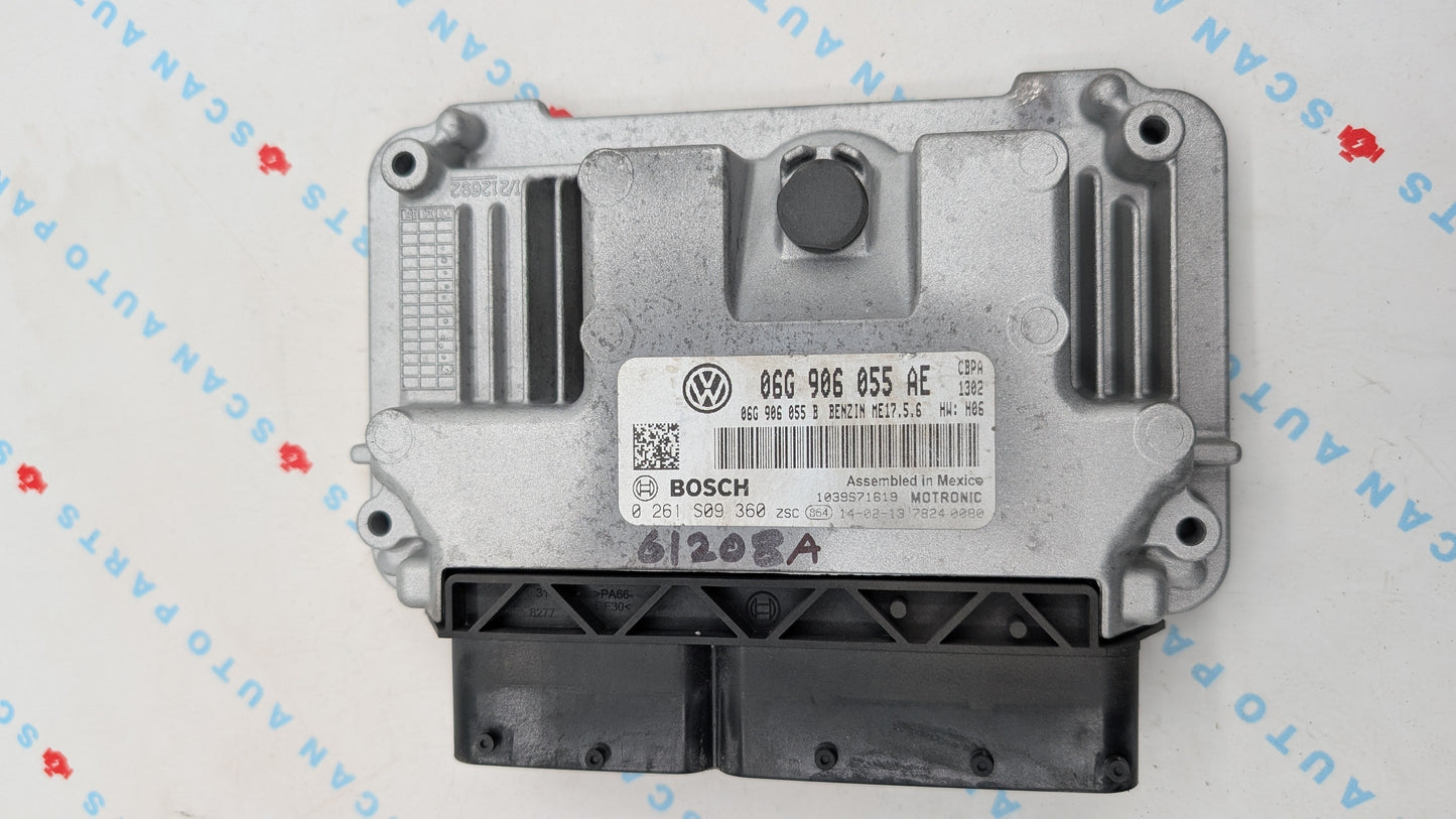Used 2014 Volkswagen Jetta Bosch 06G906055AE / ME17.5.6 ECU 0261S09360
