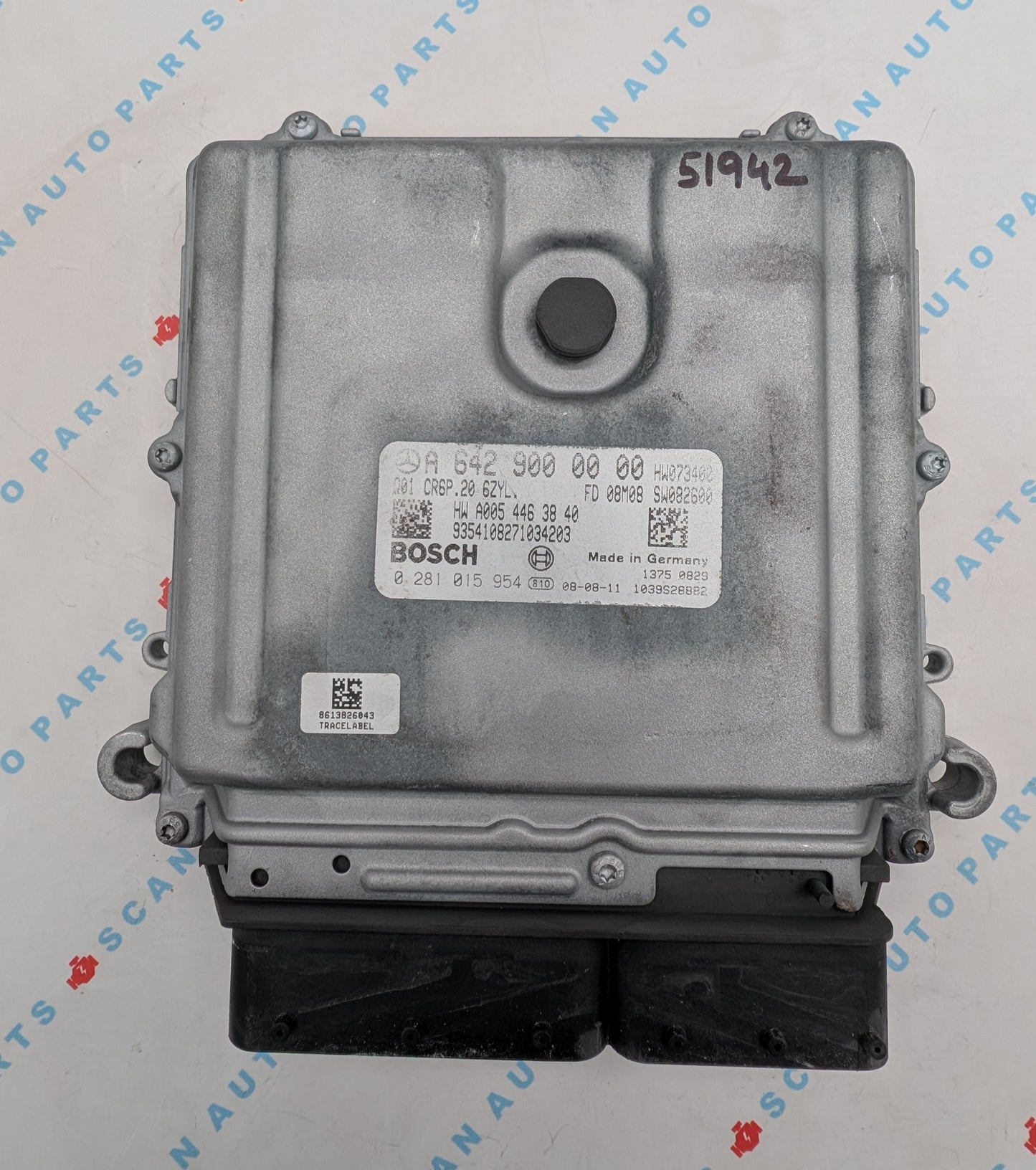 Used 2009 Mercedes ML Bosch A6429000000 ECU 0281015954