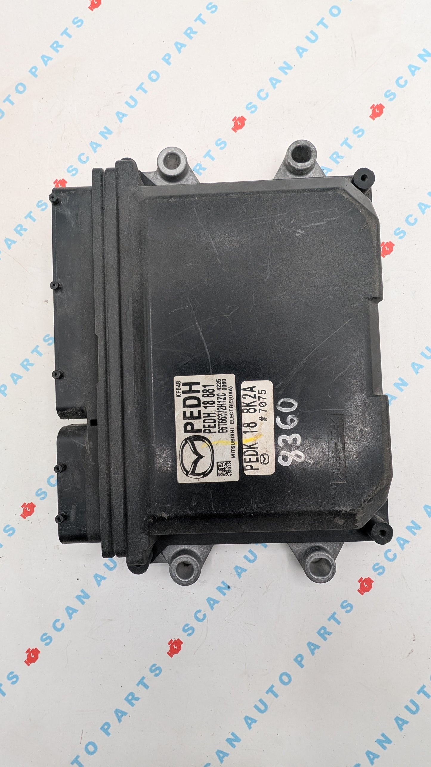 Used 2015 Mazda 3 Mitsubishi PEDH18881 ECU E6T66372H1ZC