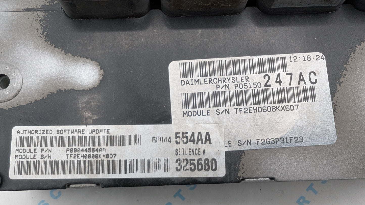 Used 2008 Chrysler Town & Country Chrysler P05150247AC ECU P68044554AA