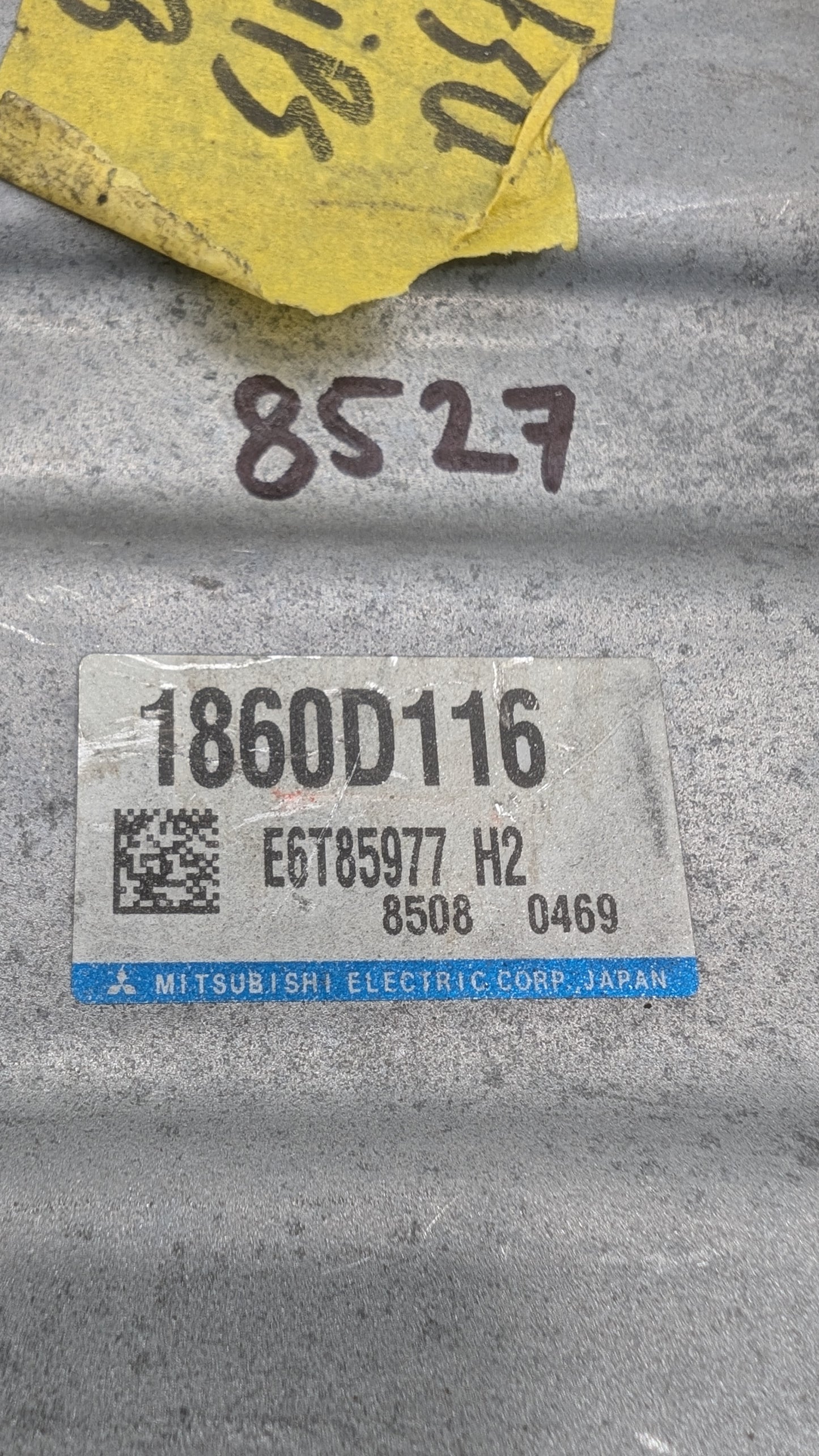 Used 2018 Mitsubishi Eclipse Mitsubishi 1860D116 ECU E6T85977H2