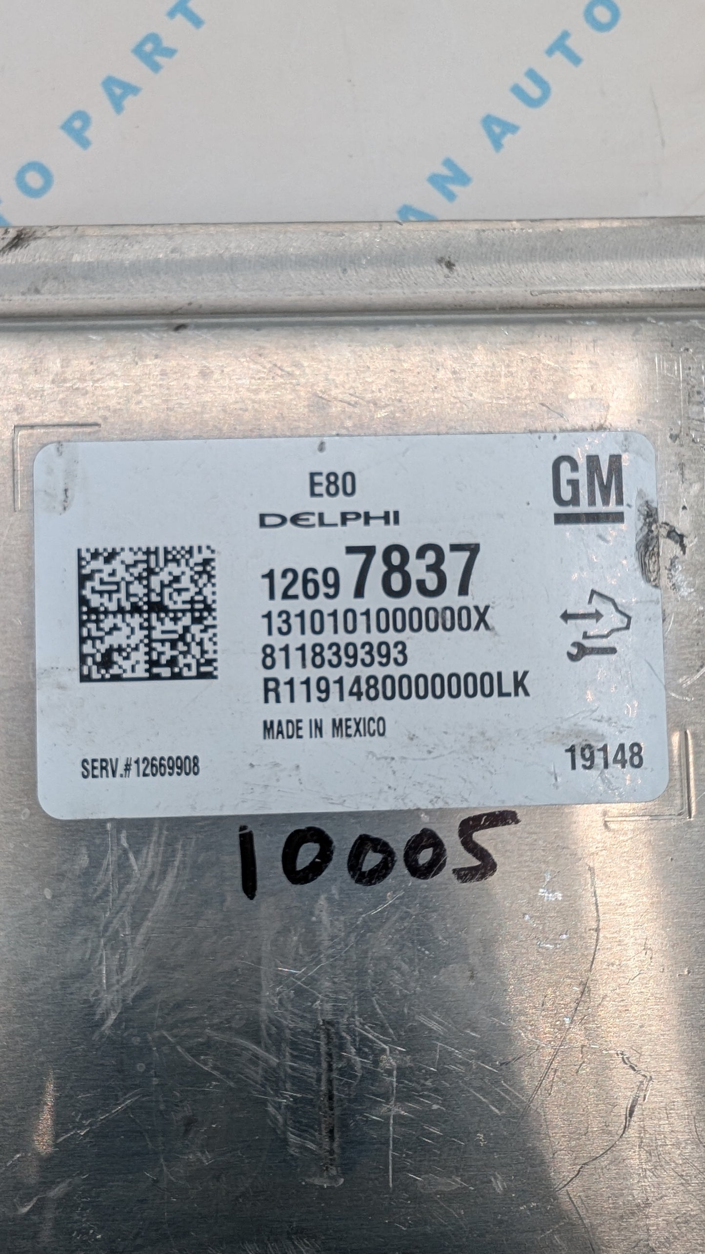 Used 2019 Chevrolet Equinox Delphi E80 12697837 ECU 126699908