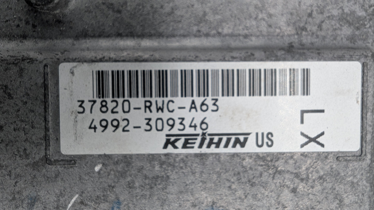 Used 2011 Acura RDX Keihin 37820-RWC-A63 ECU 37820RWCA63