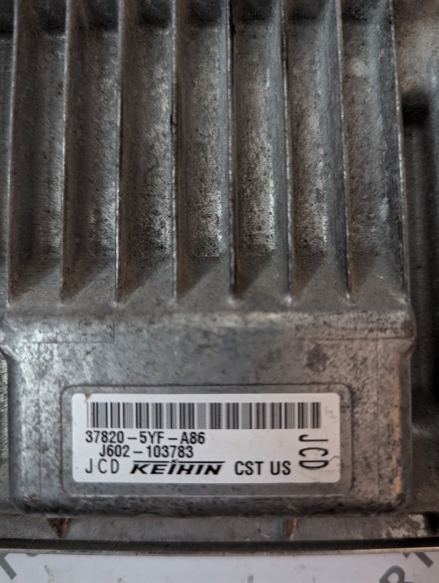 Used 2019 Honda Acura RDX KEIHIN 37820-5YF-A86 378205YFA86 ECU J602-103783