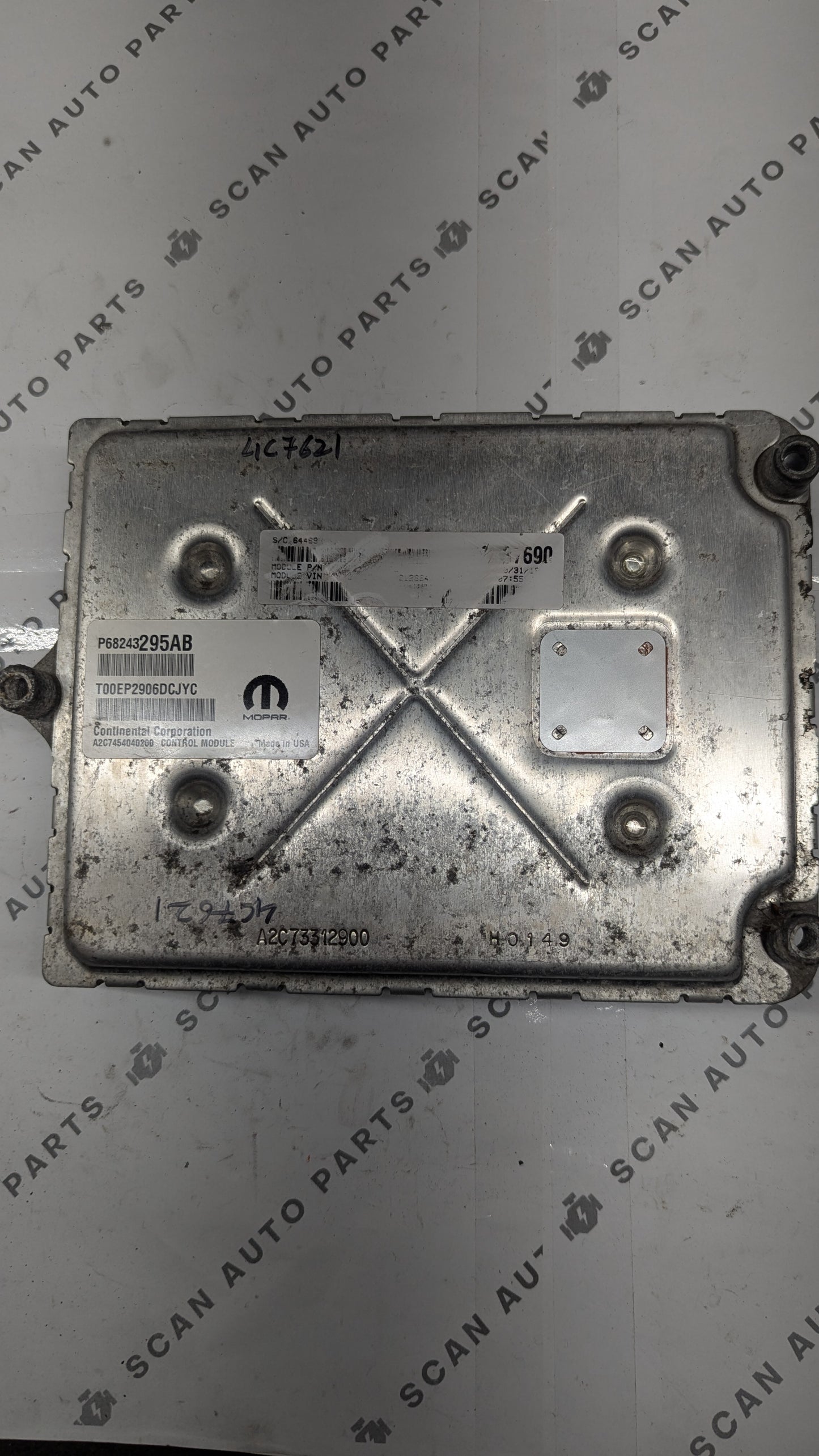 Used 2017 Caravan Continental ECU P68243295AB