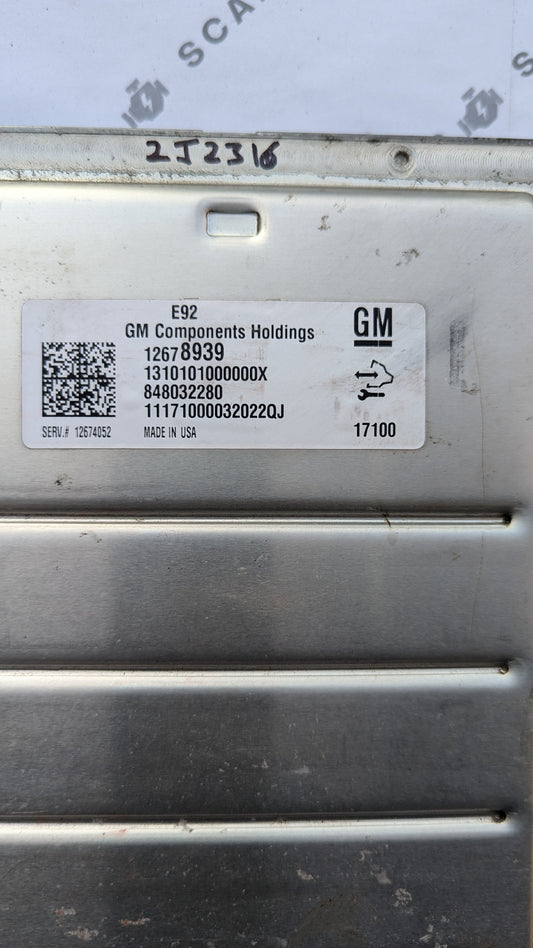 Used 2016-2018 GMC Sierra 1500 GM E92 ECU 12678939