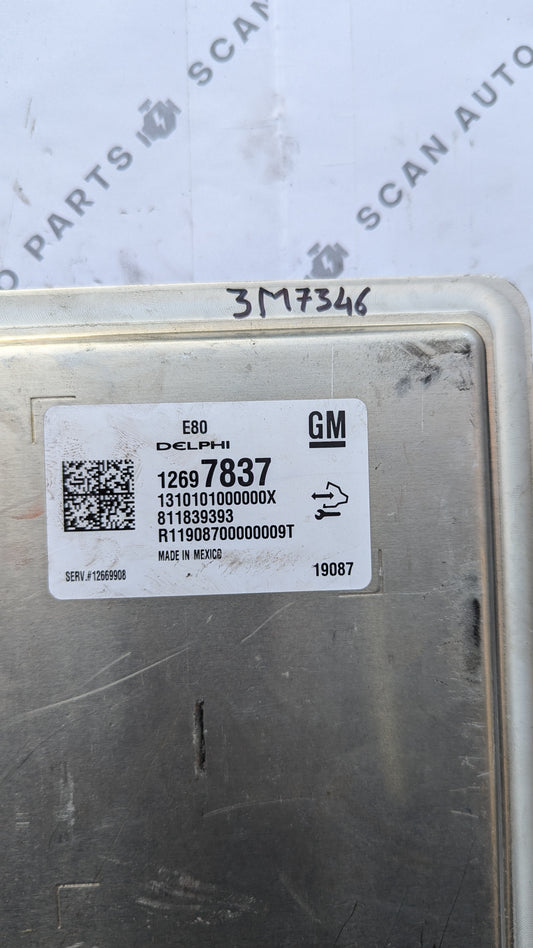 Used 2017 Chevrolet Malibu Delphi GM E80 ECU 12697837/12669908