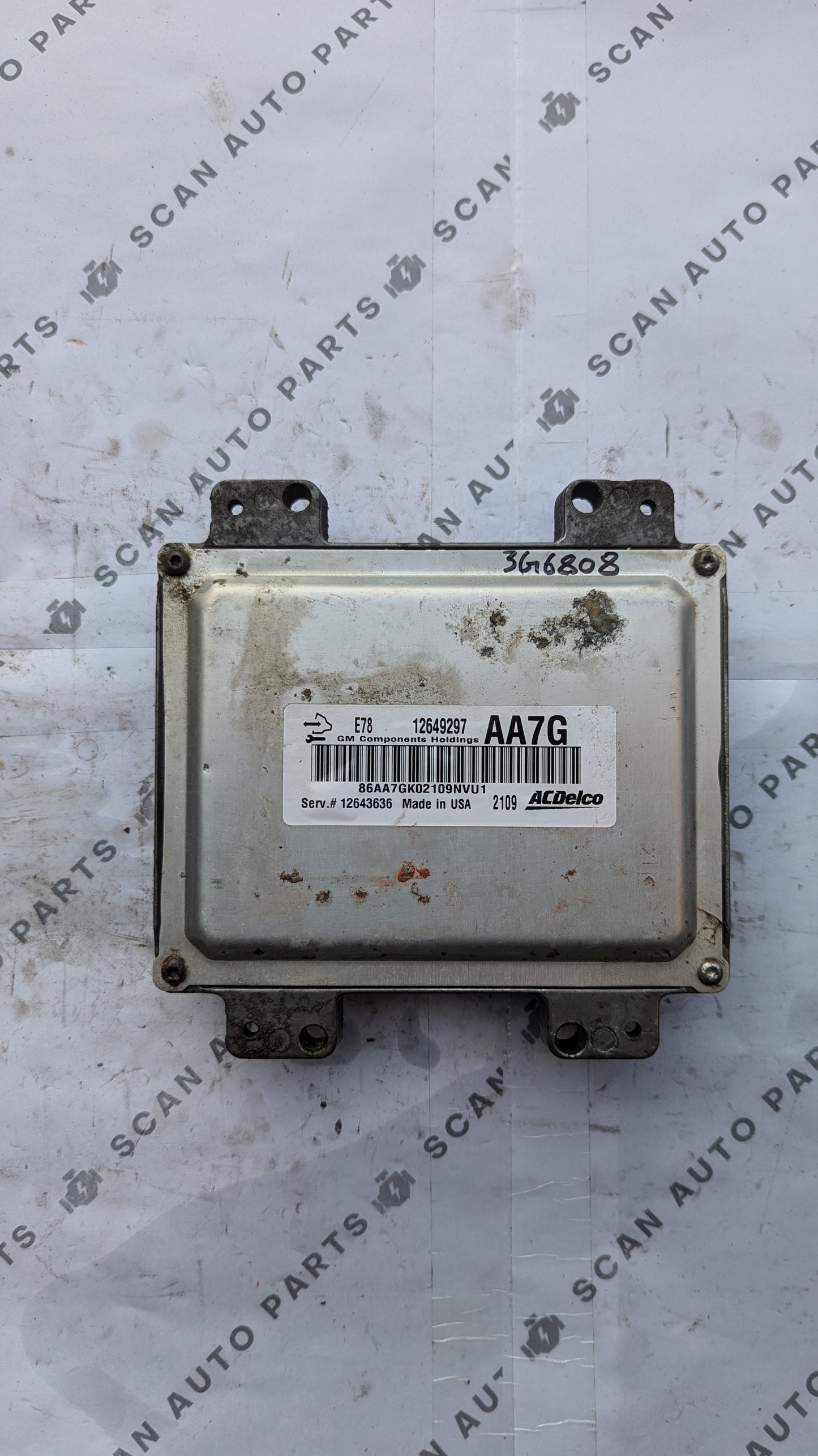 Used 2012 Chevrolet Silverado ACDelco E78 ECU 12649297/126443636